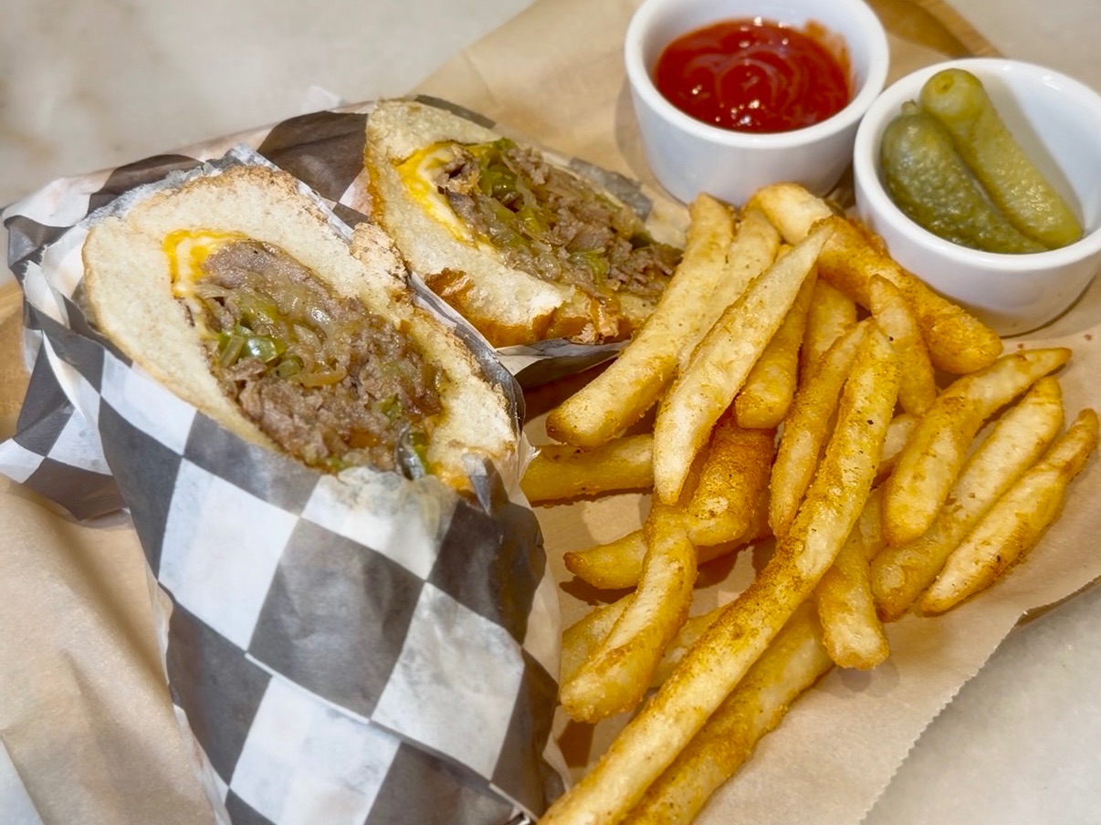 Philly Cheesestake w/Fries.