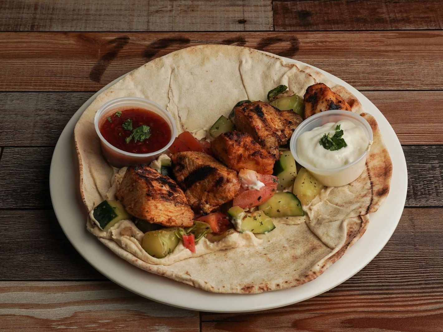 Chicken Kabob Sandwich