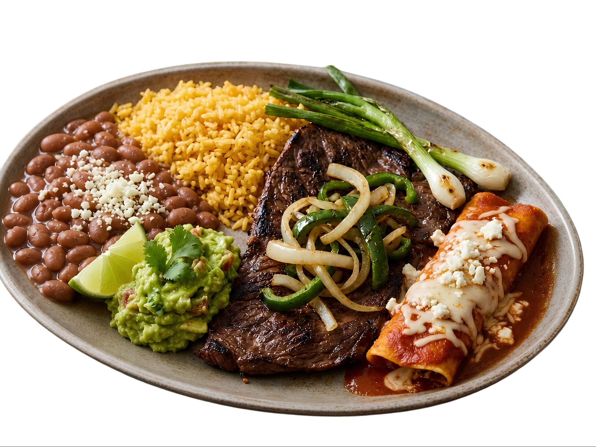 Steak Tampiqueña.