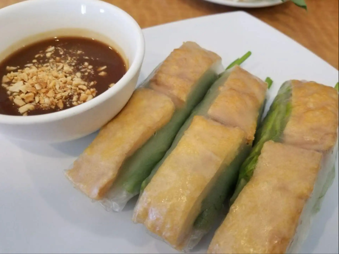 A8.Gỏi Cuốn Chay - Vegetarian Spring Roll.