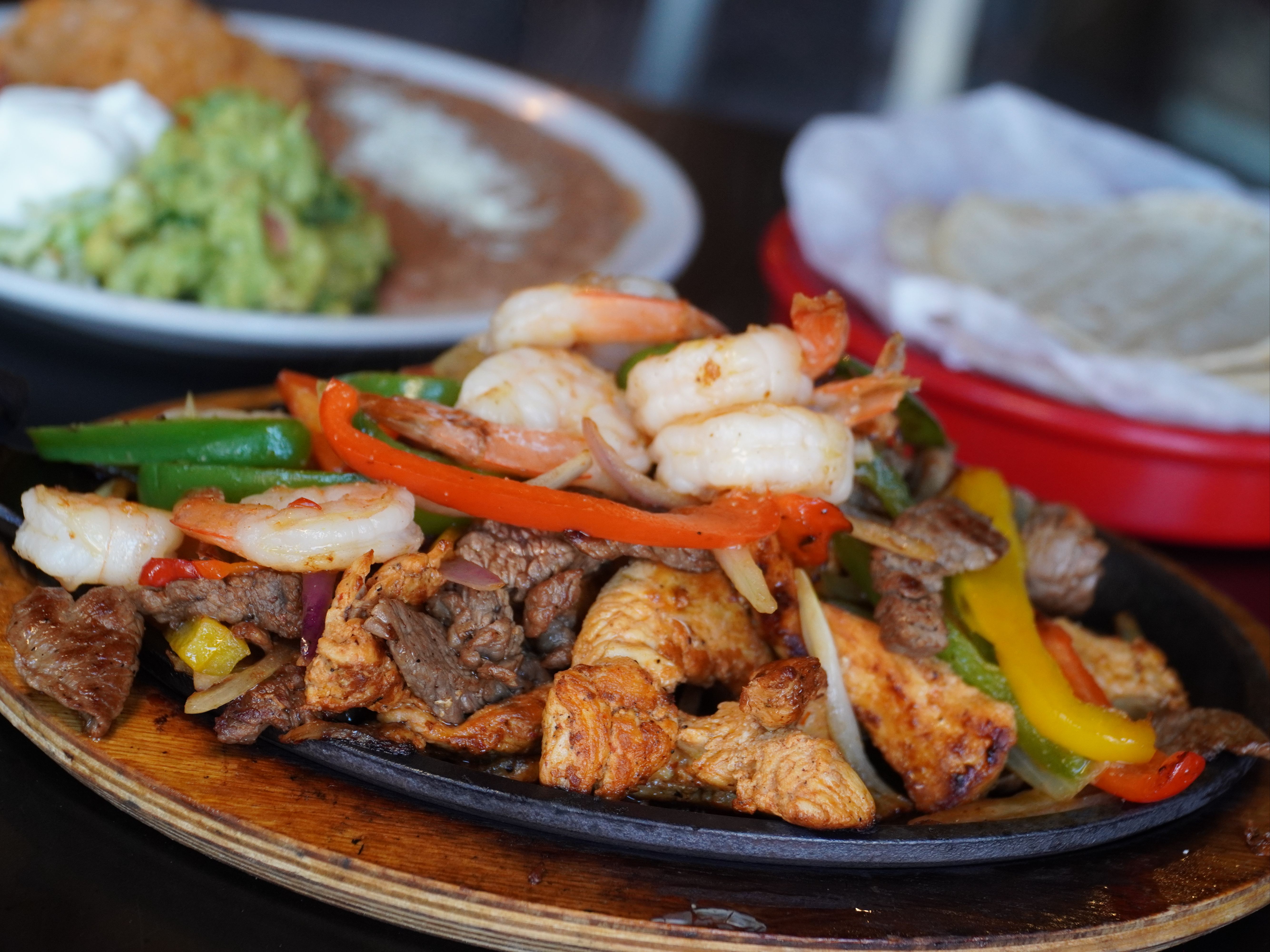 Fajita Trio.