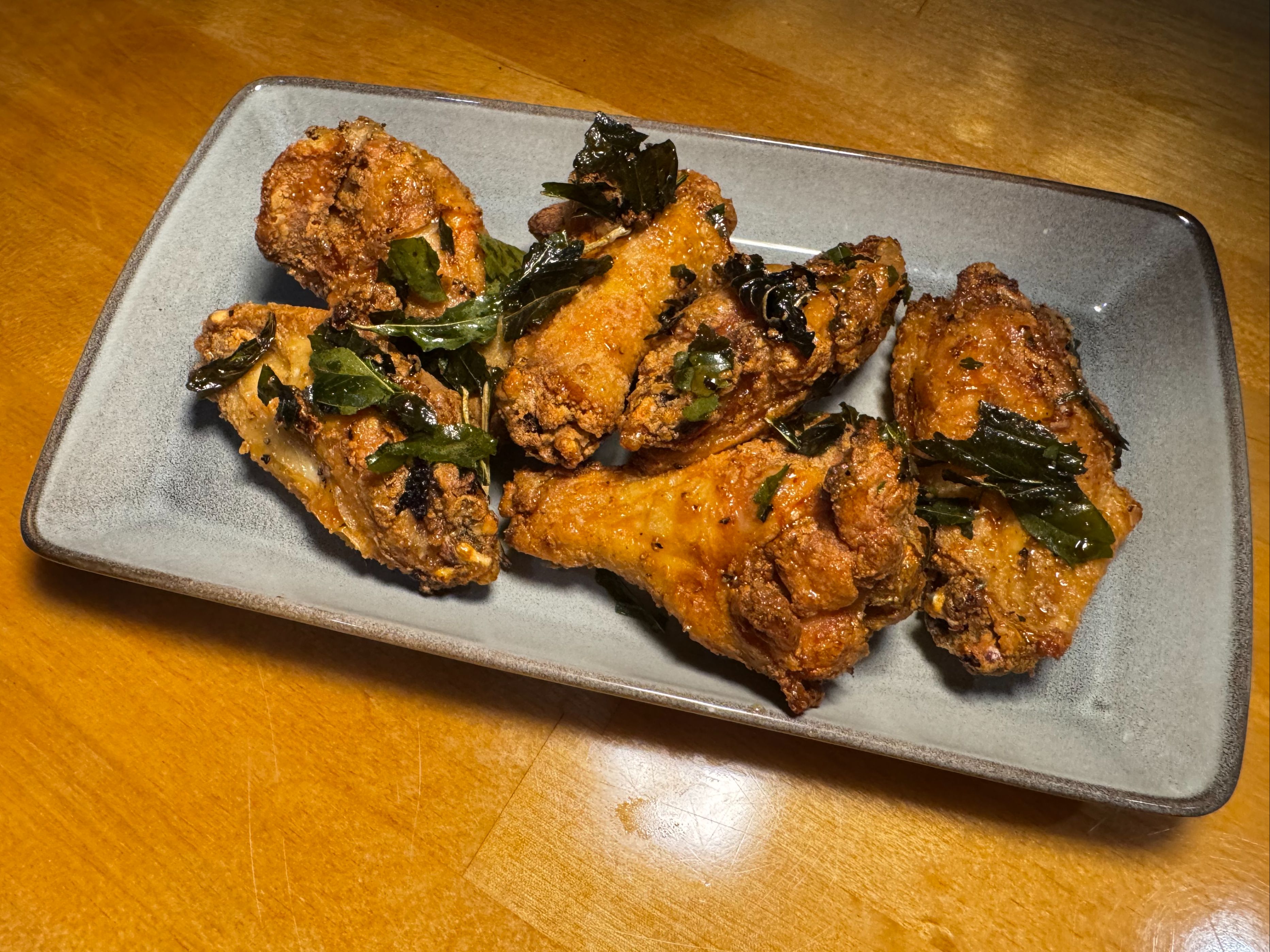 GLAZED WINGS.