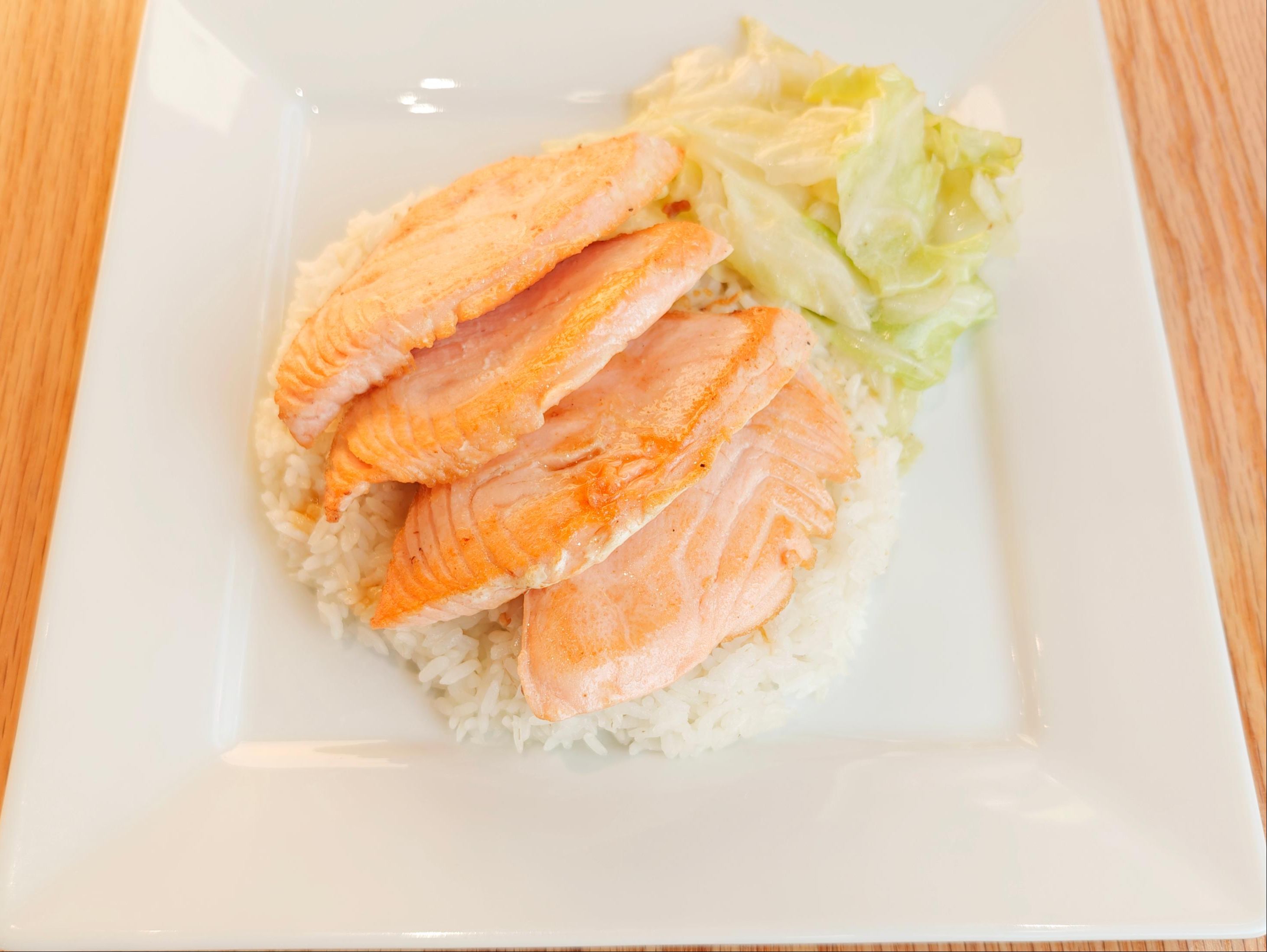 Salmon Teriyaki.