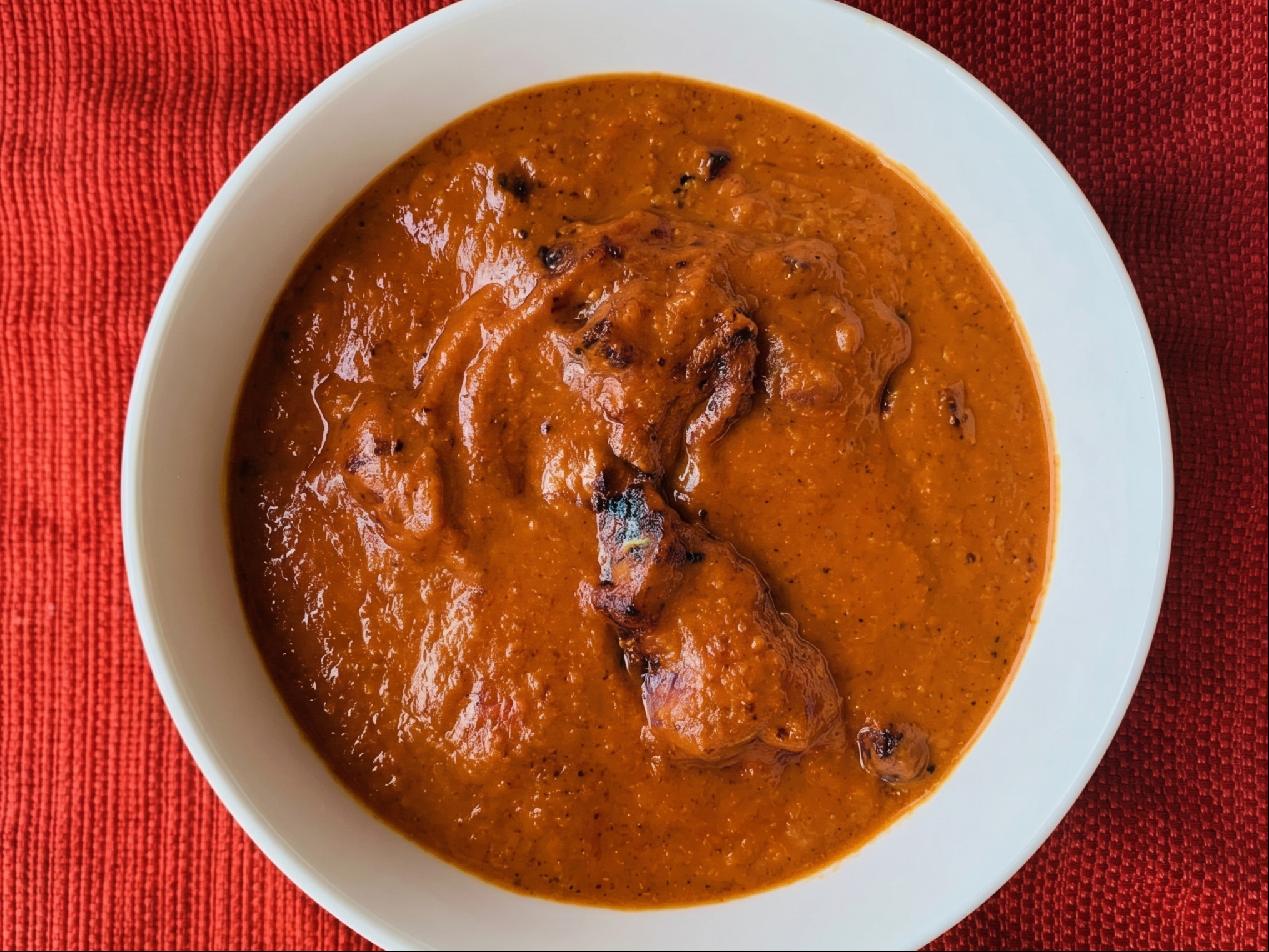 Lamb Tikka Masala.