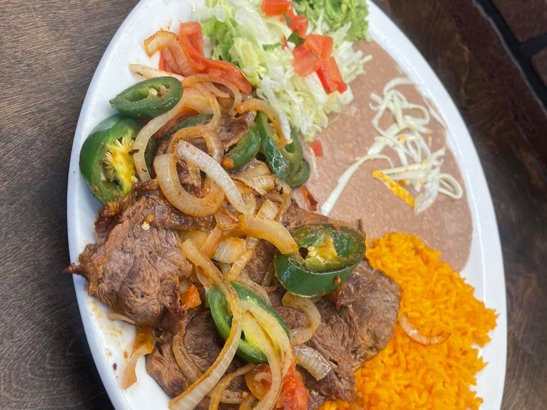 Bistec a la Mexicana.