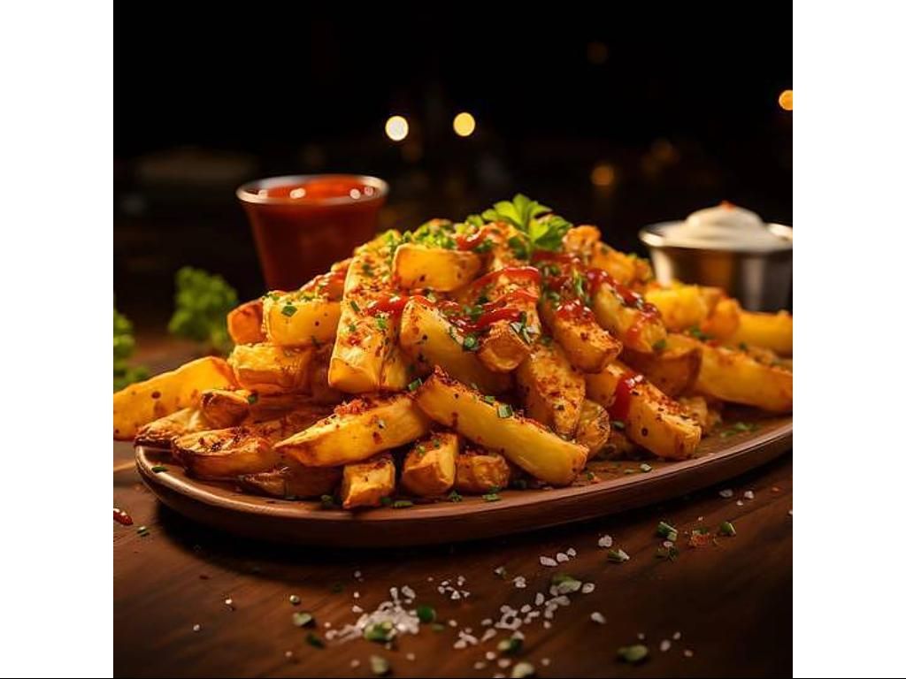 Tandoor Mayo Cheese Fries.