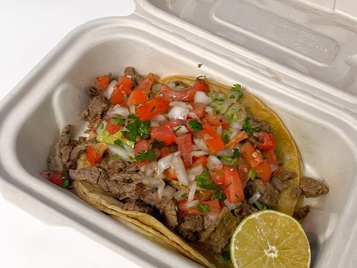 Carne Asada Soft Taco.