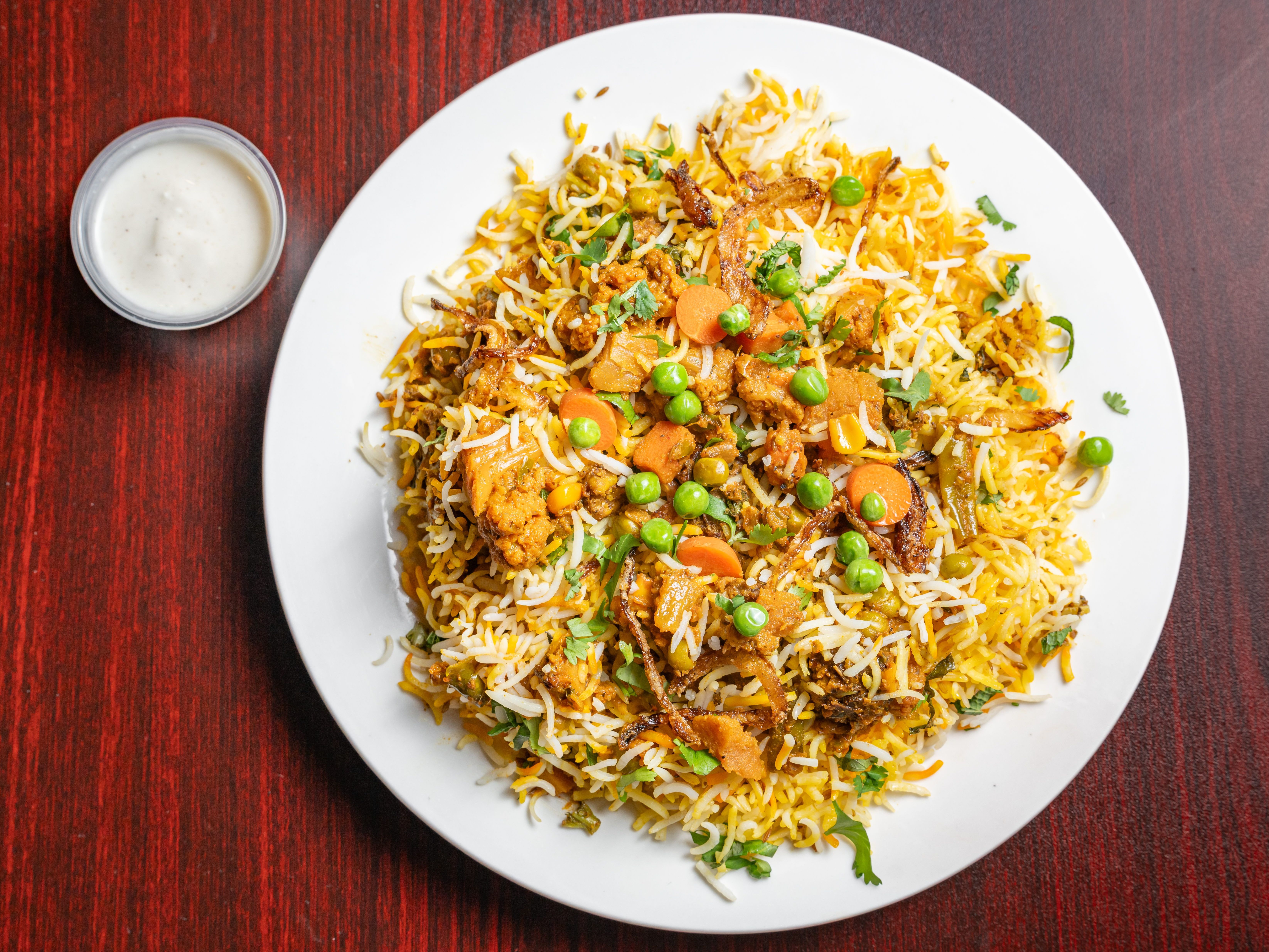 Veg Biryani.
