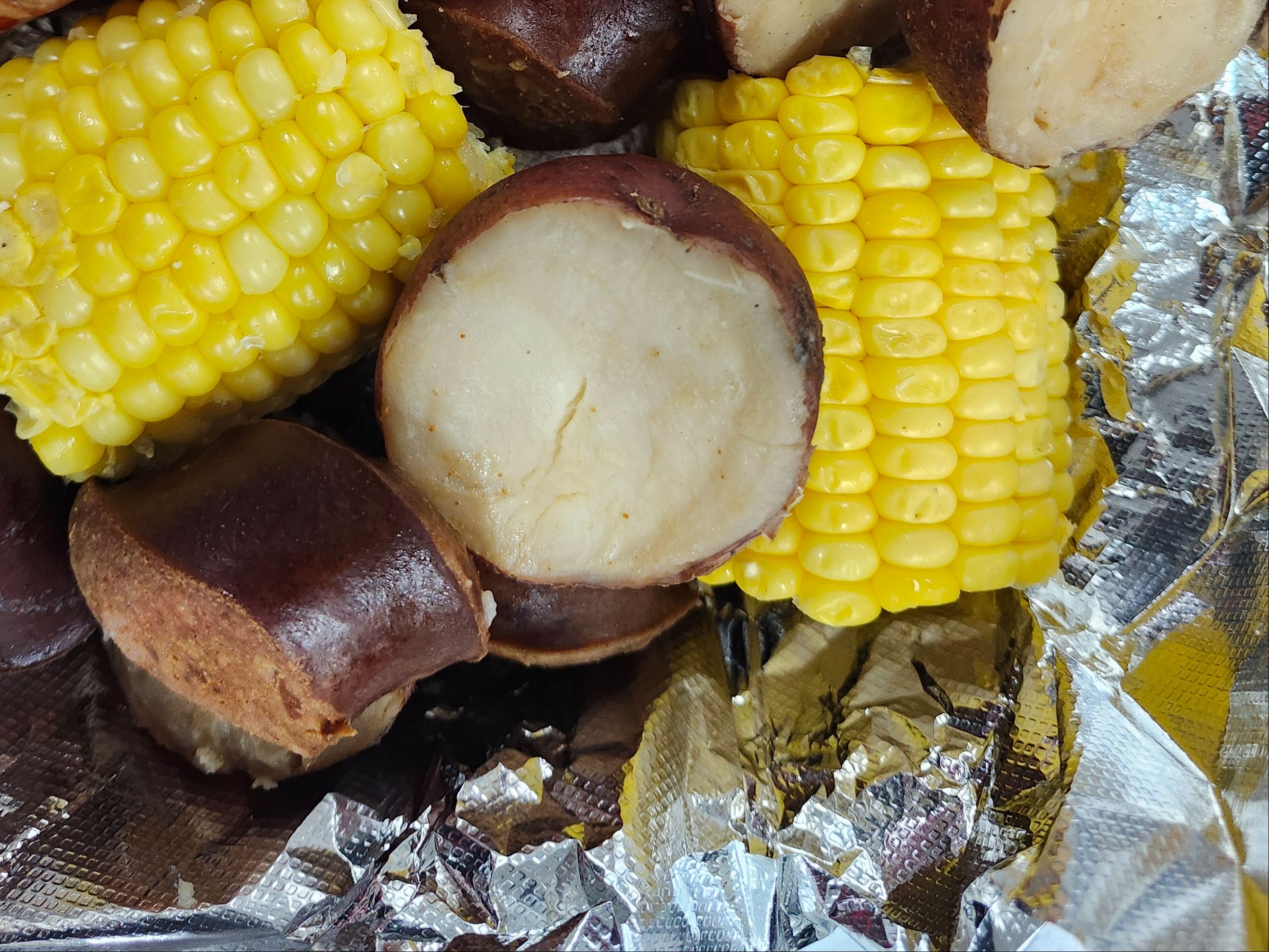 CSP (Corn, Sausage and Potato).
