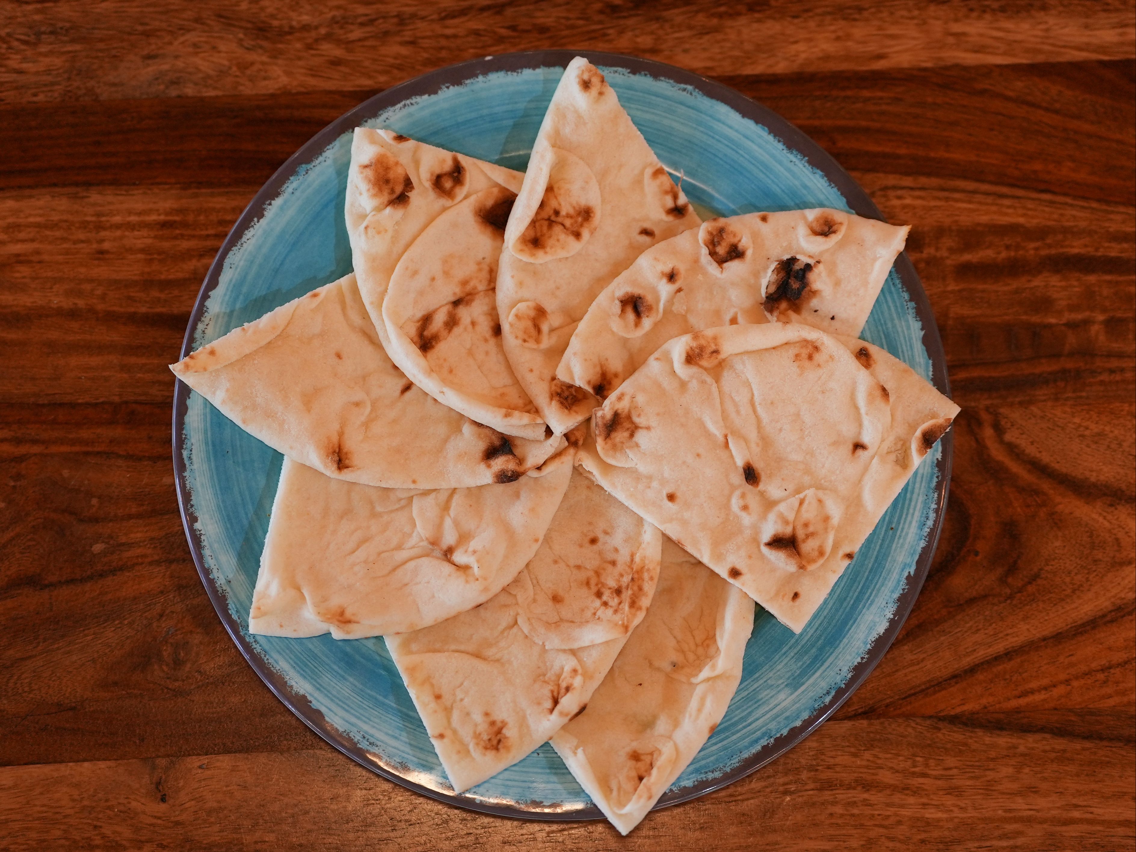 Toasted Pita.