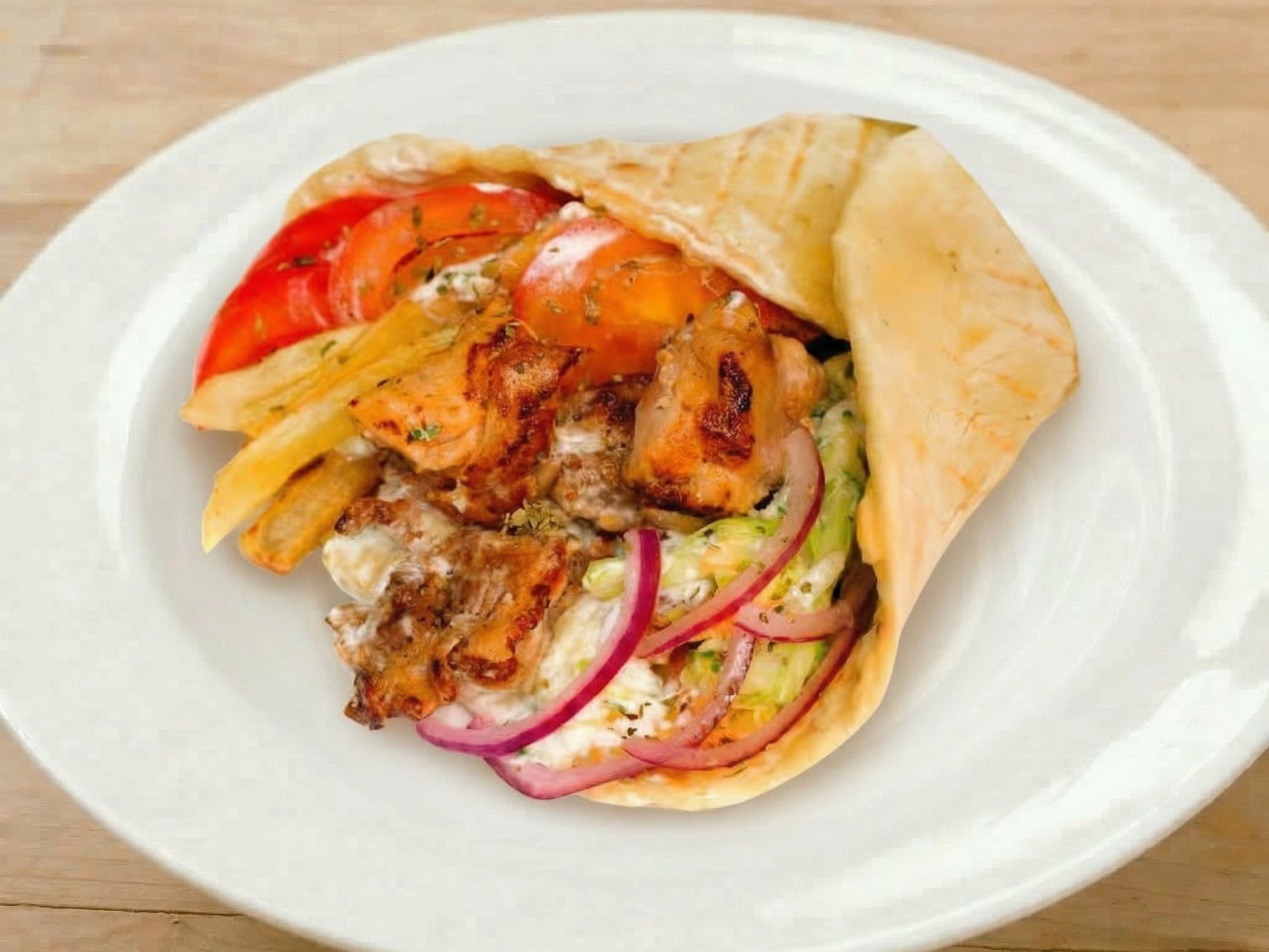Chicken Pita.