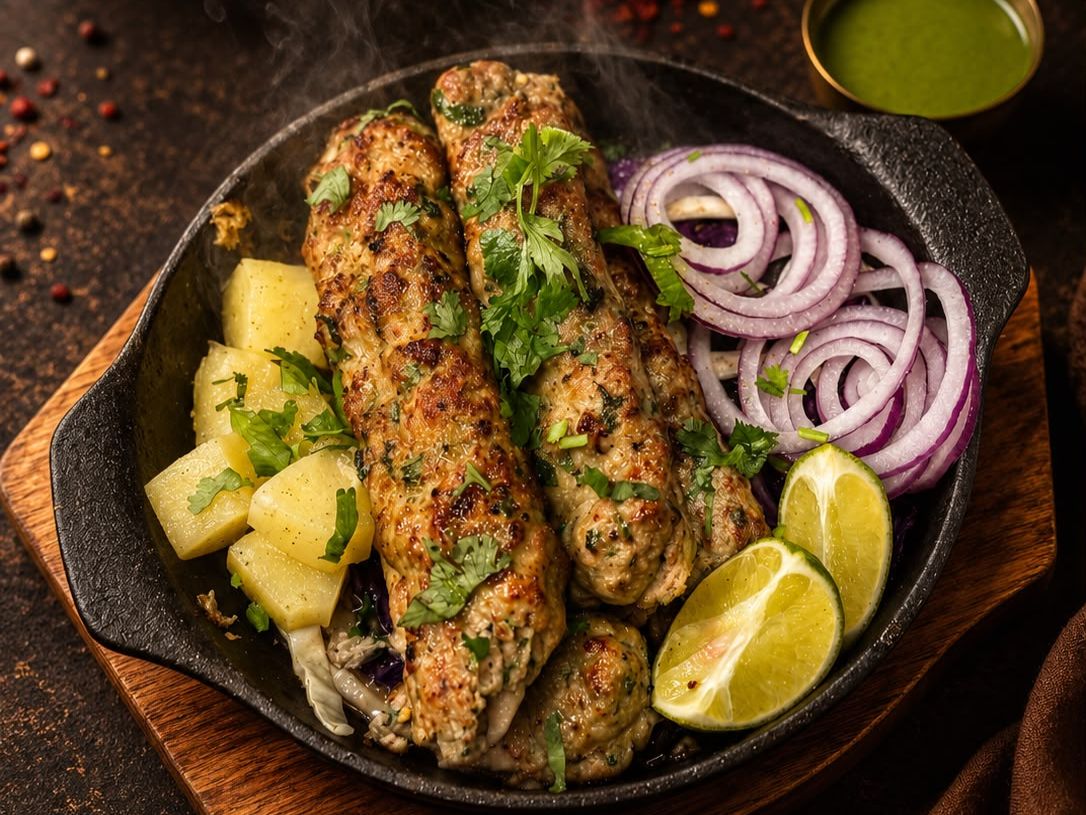 Chicken Malai Tikka.
