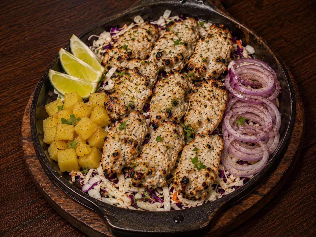 Chicken Malai Tikka.