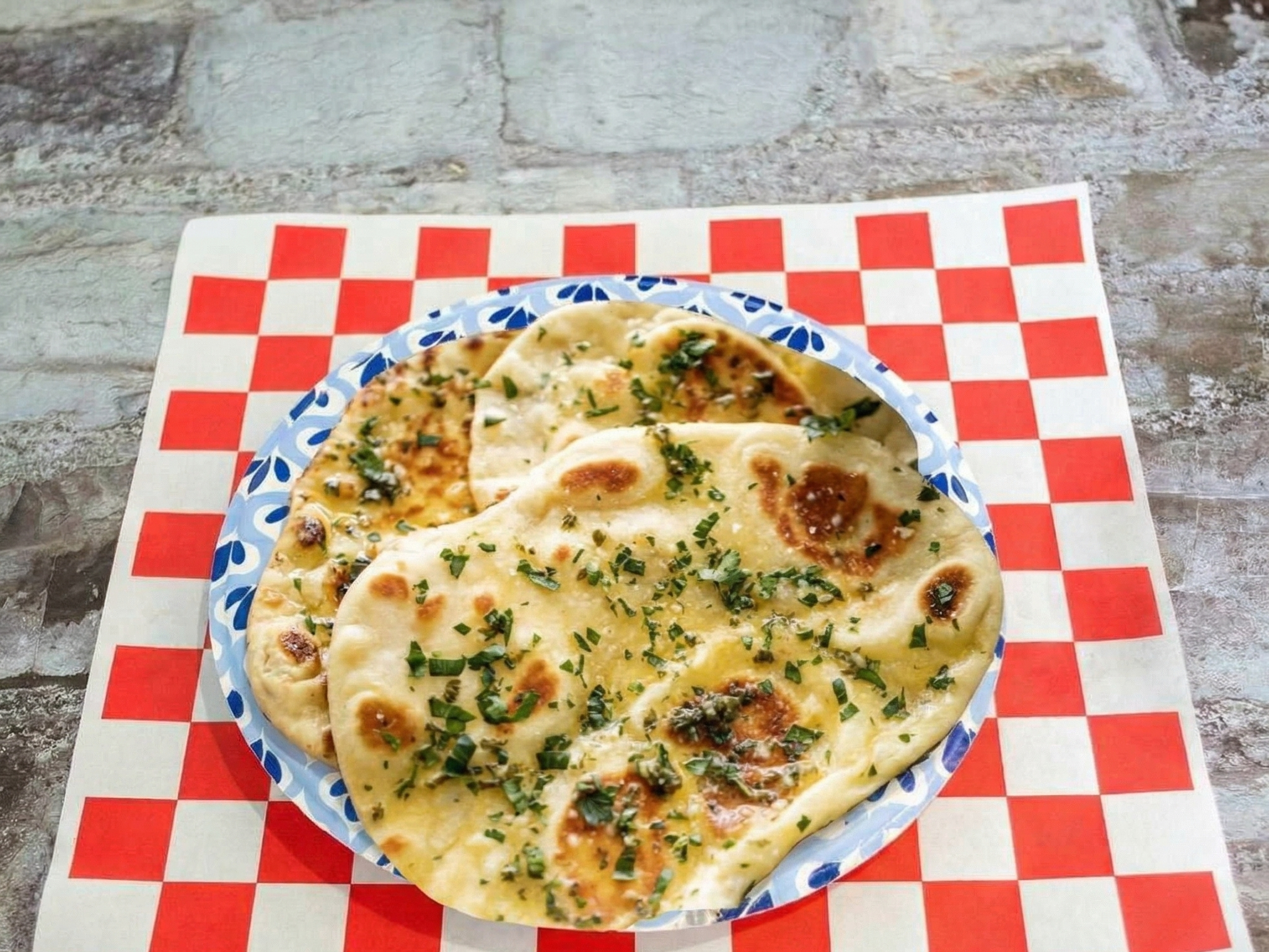Garlic Naan Bread -  1 pc.