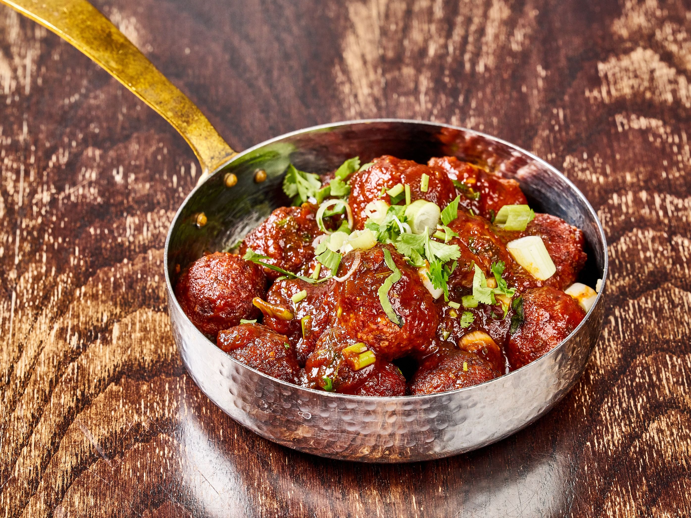 Veg Manchurian.