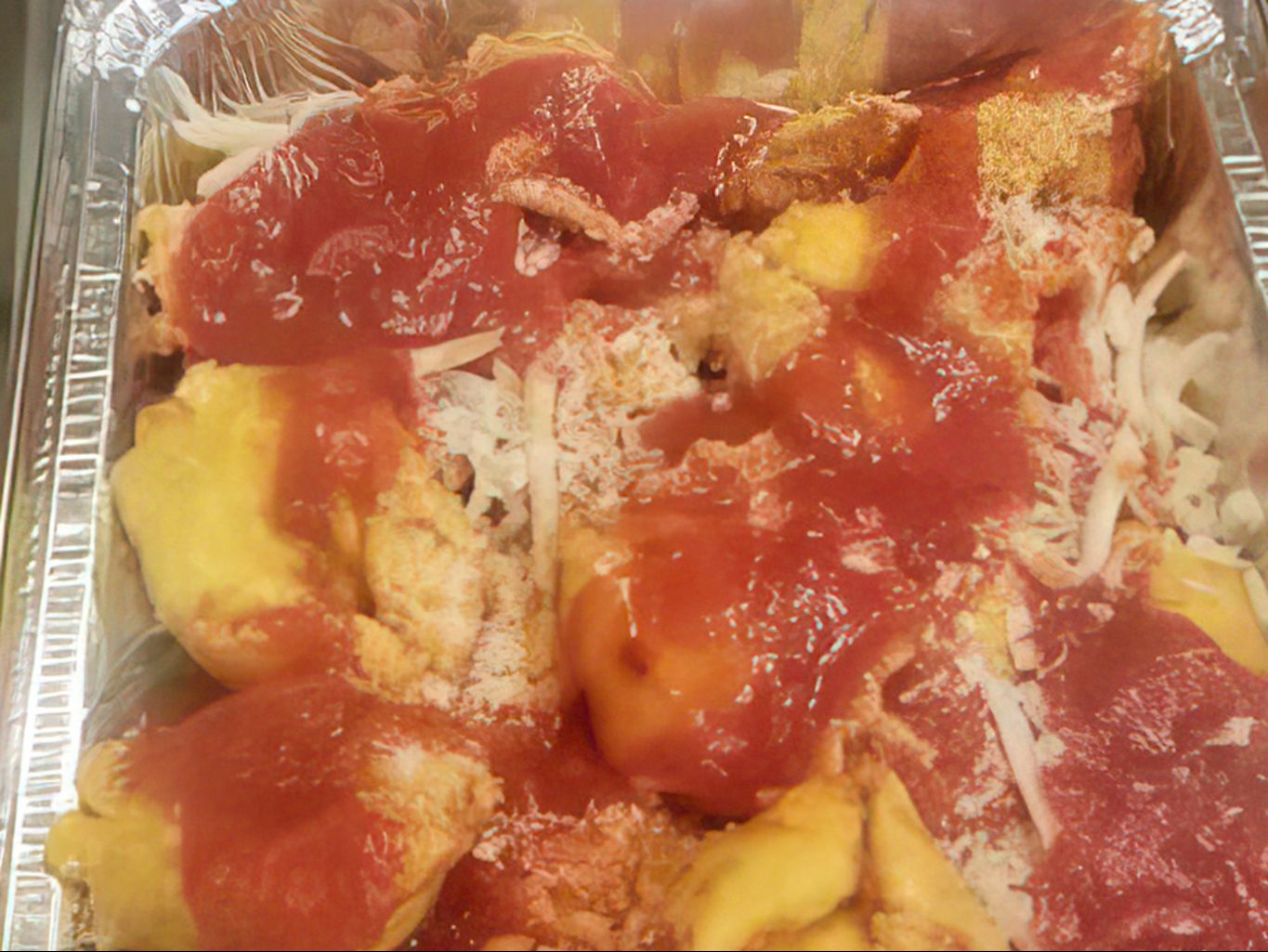 Cheese Tortellini Portion Pan
