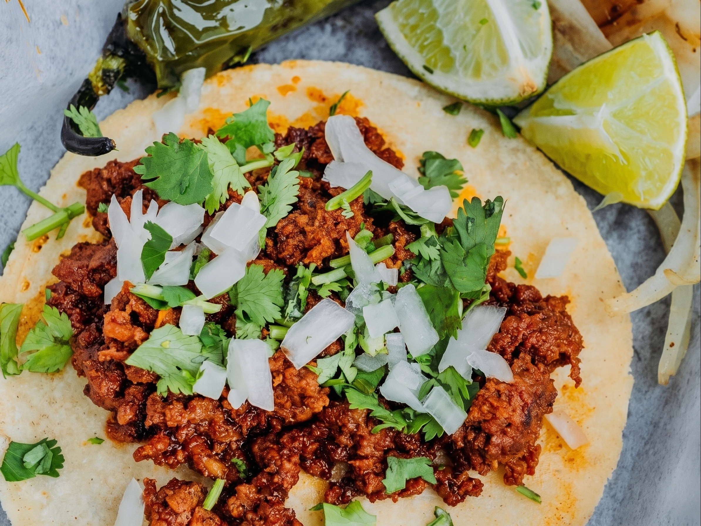 Chorizo Taco.