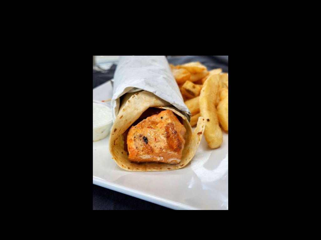 Salmon Roll-Up.