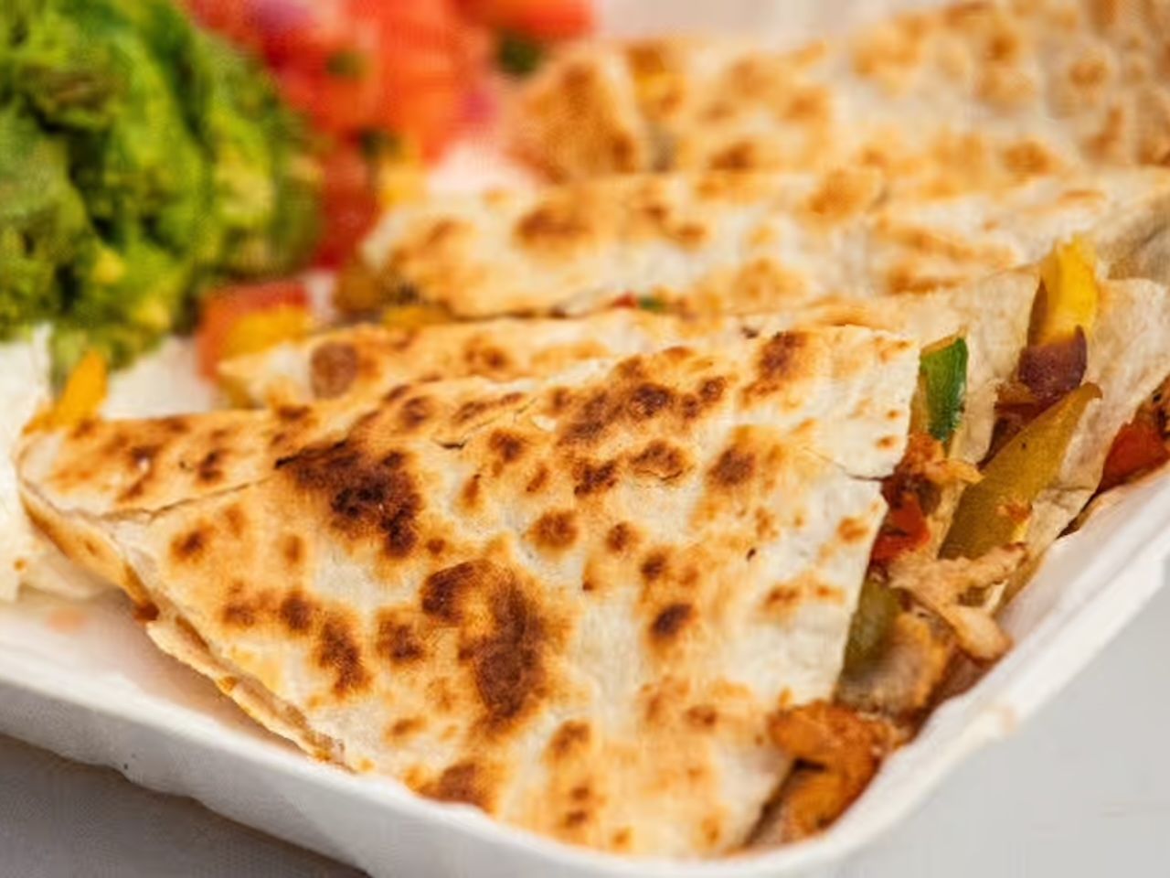 Cheese Quesadilla.