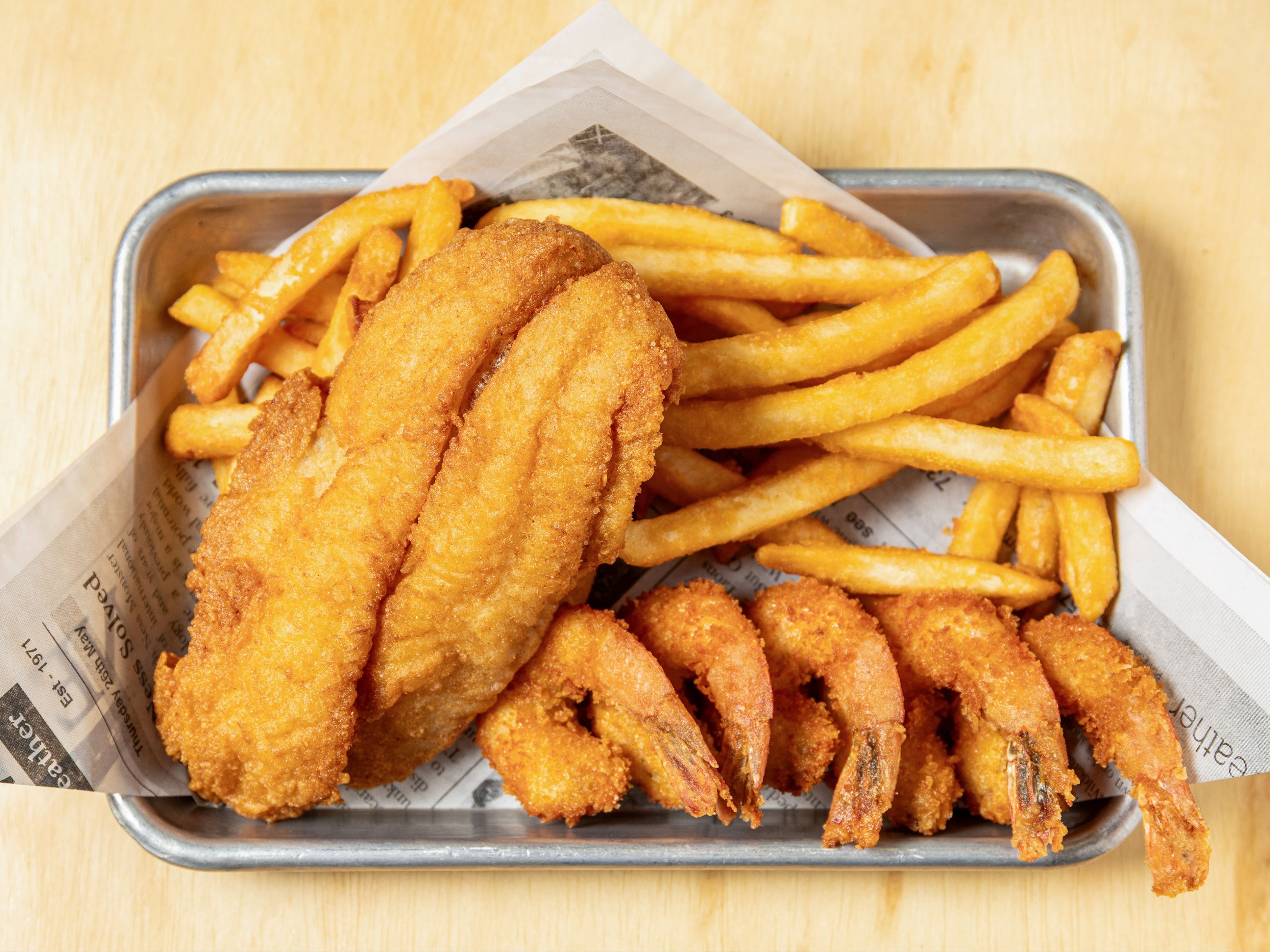 Fish and Shrimp Basket
