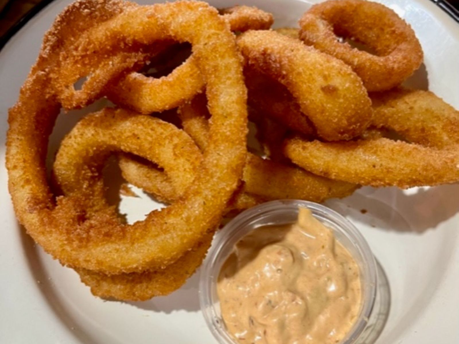 Onion Rings Large Side.