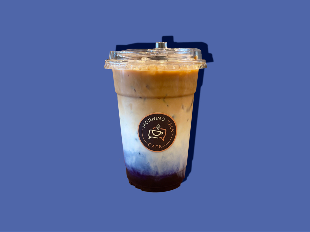 Espresso Lavender  Latte 16 Oz (Ice)