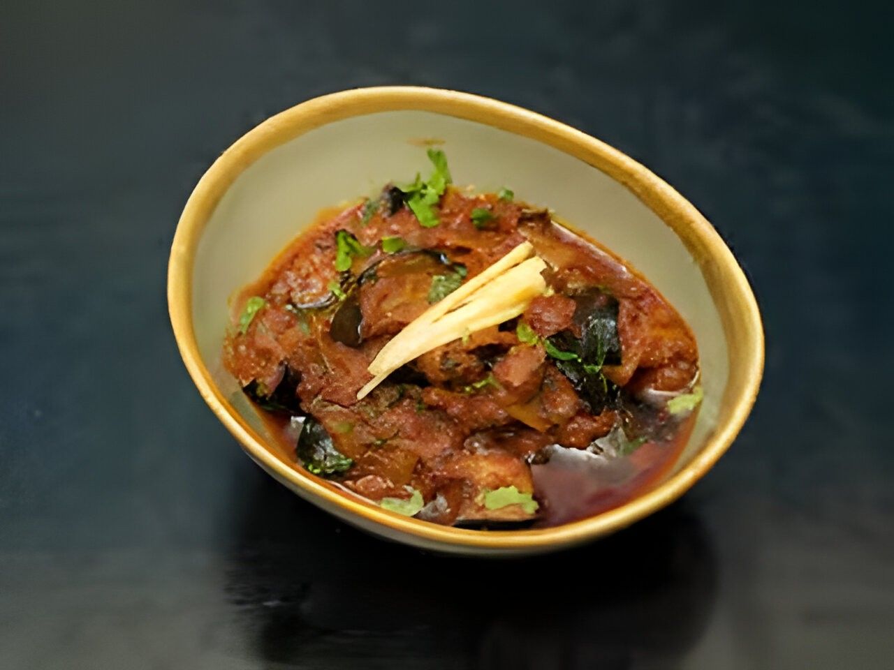 Baingan Bhartha Tray.