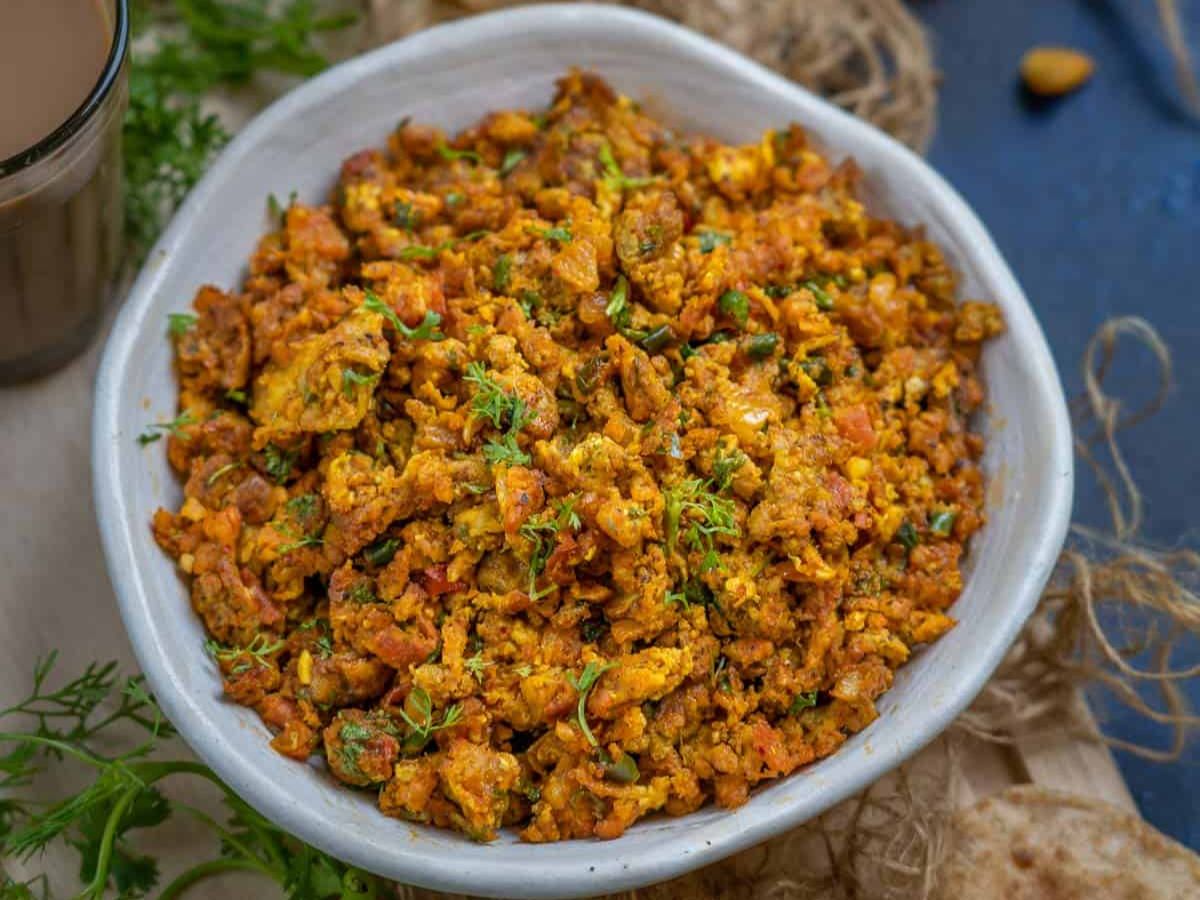 Egg Bhurji.