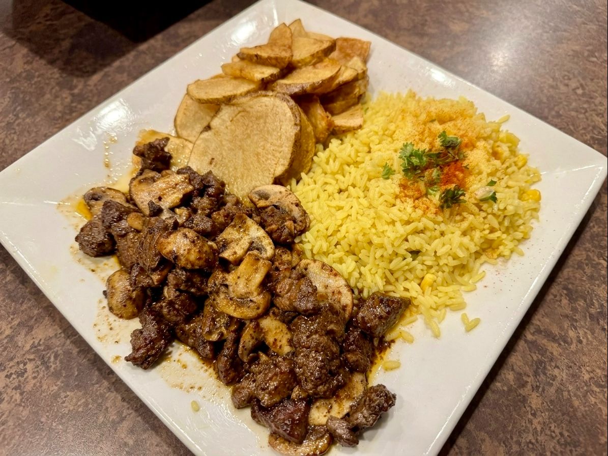 Lunch Sauteed Meat.