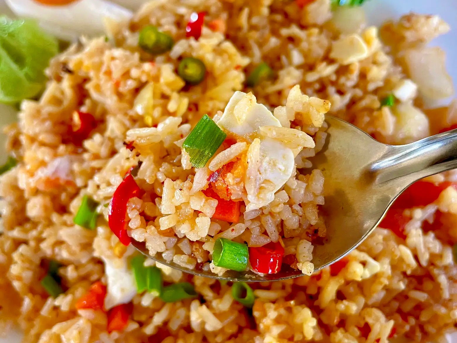 Roasted Chilies Fried Rice