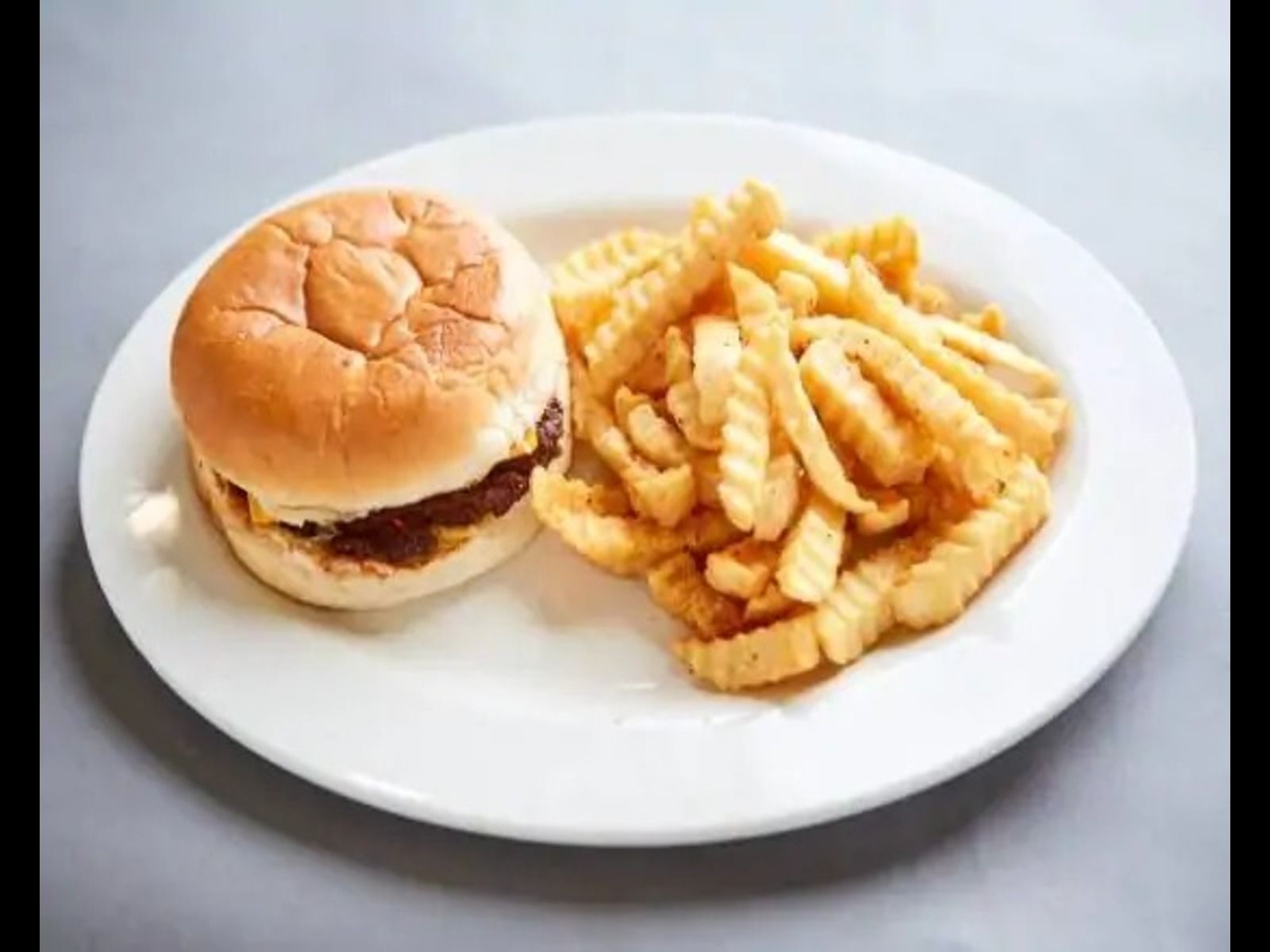 Cheese Burger + Fries