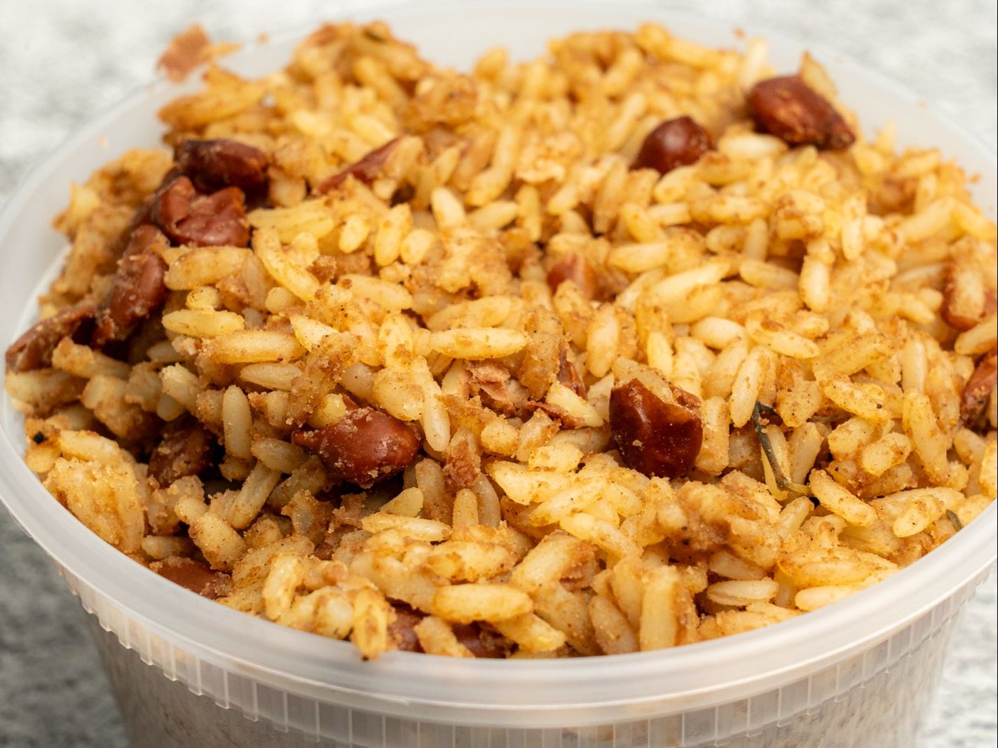 Rice & Peas.