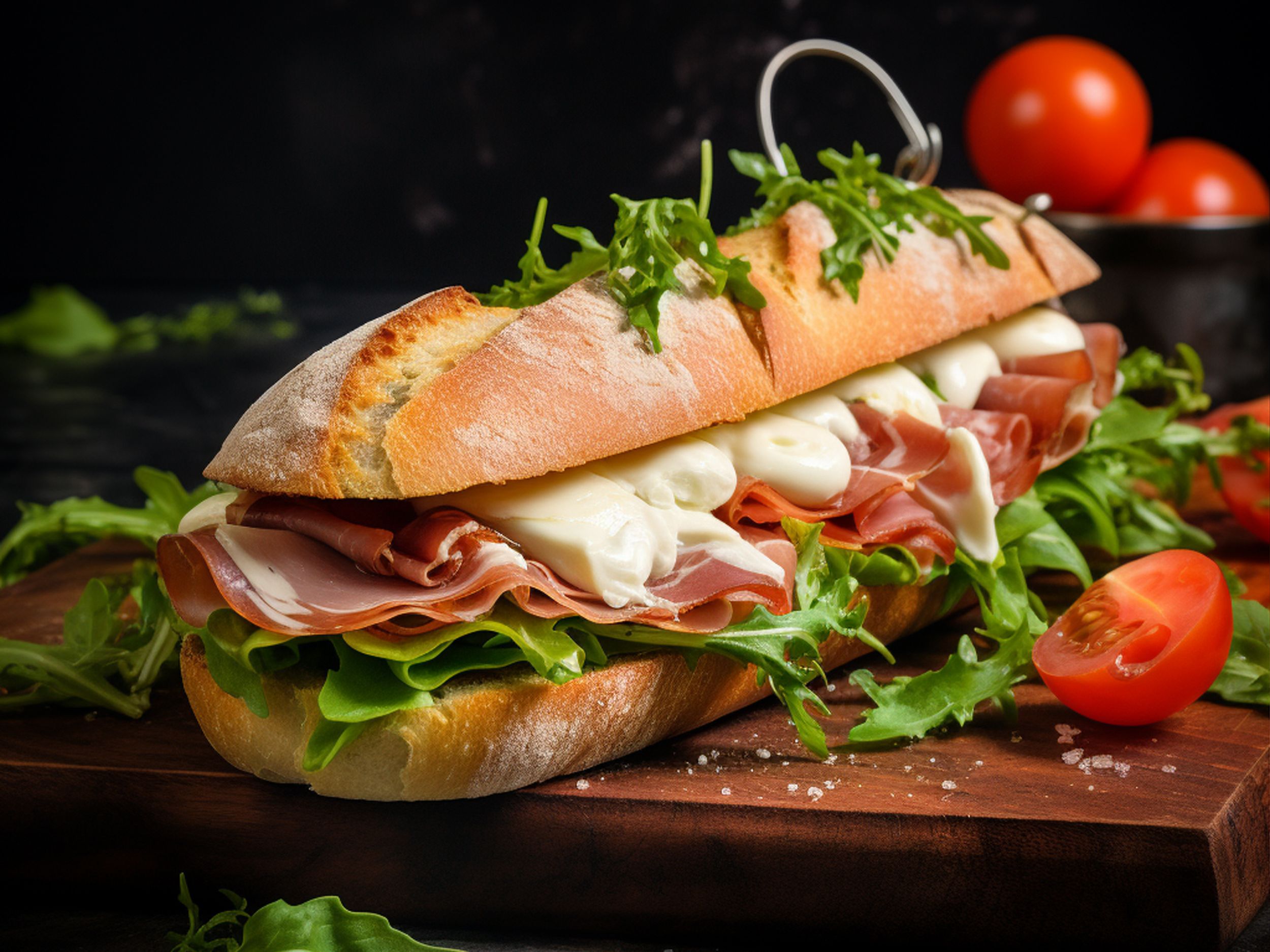 Prosciutto Sub.
