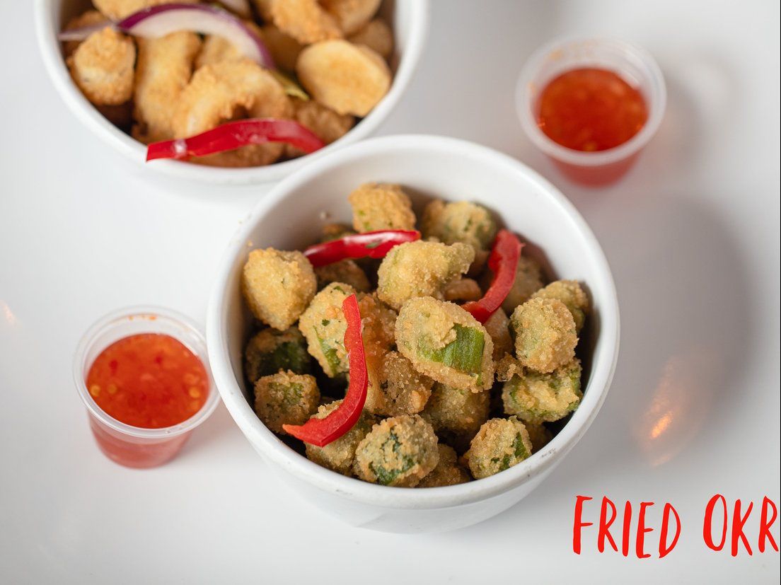Fried Okra.