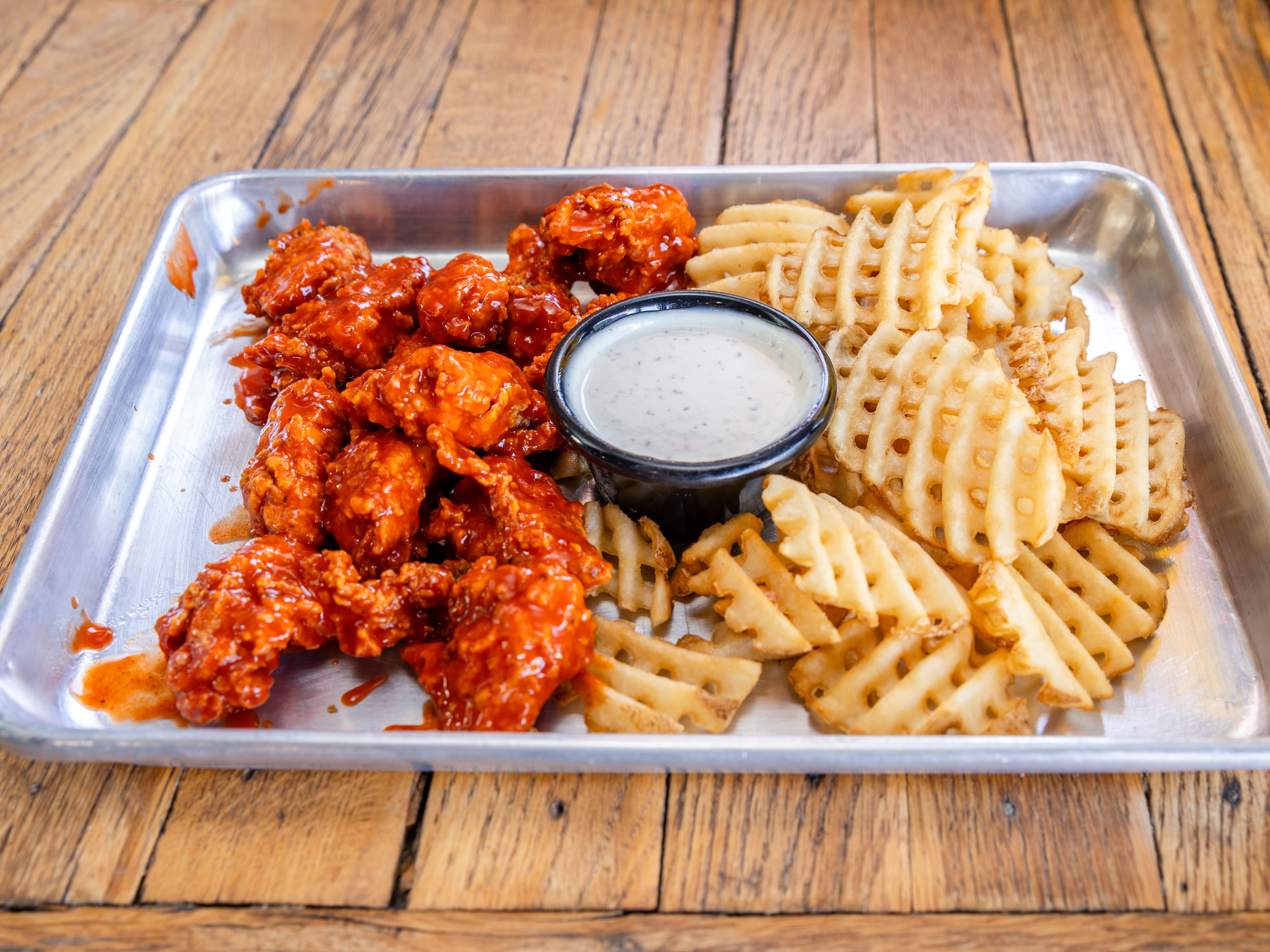 Boneless Wings (10 Pieces).