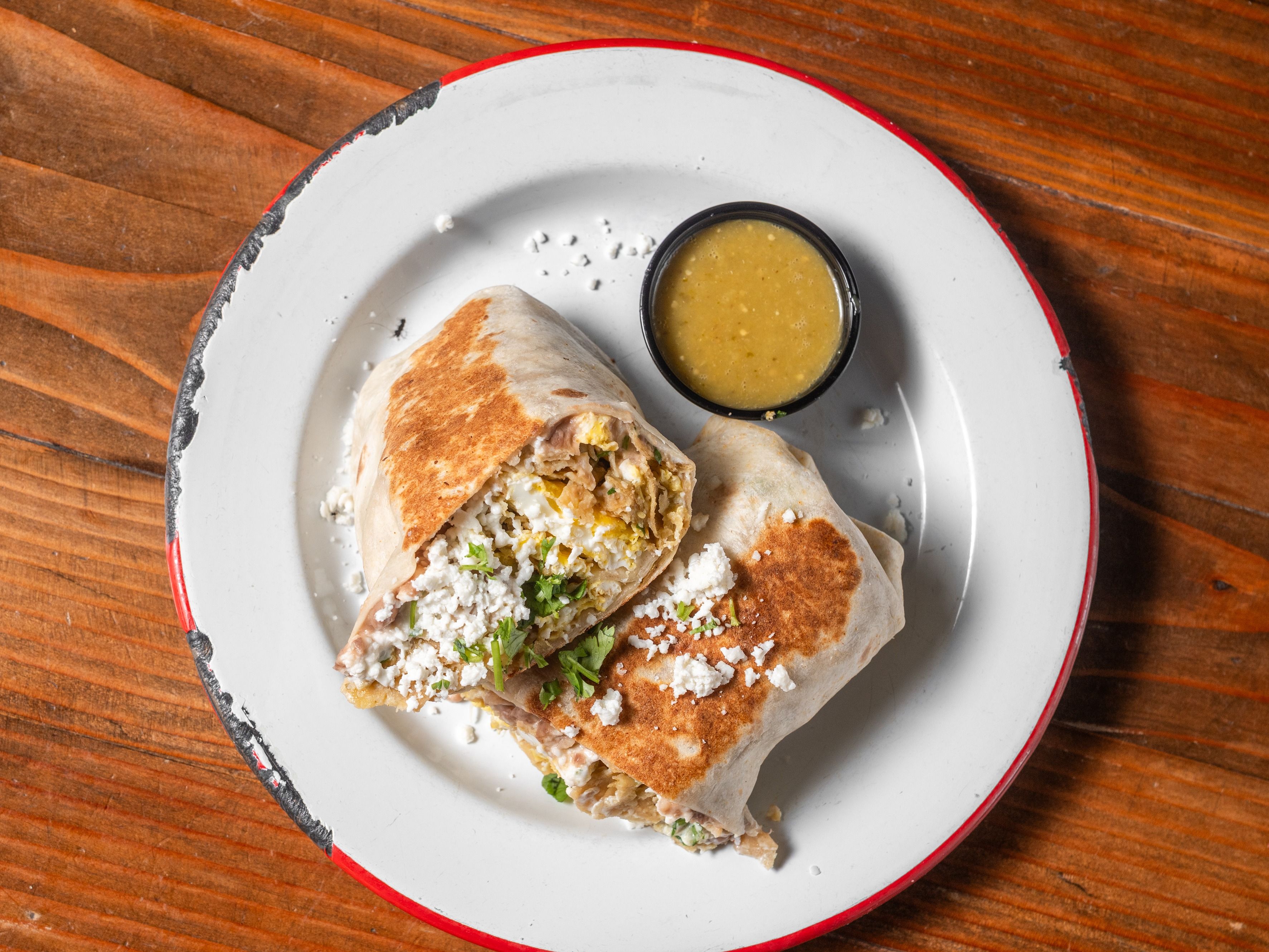 Burrito "Chilaquiles".