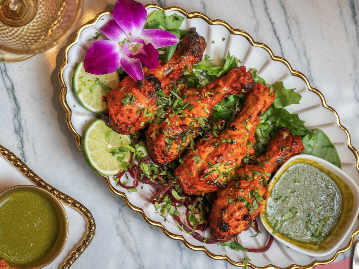 Chicken Tangdi Kabab.