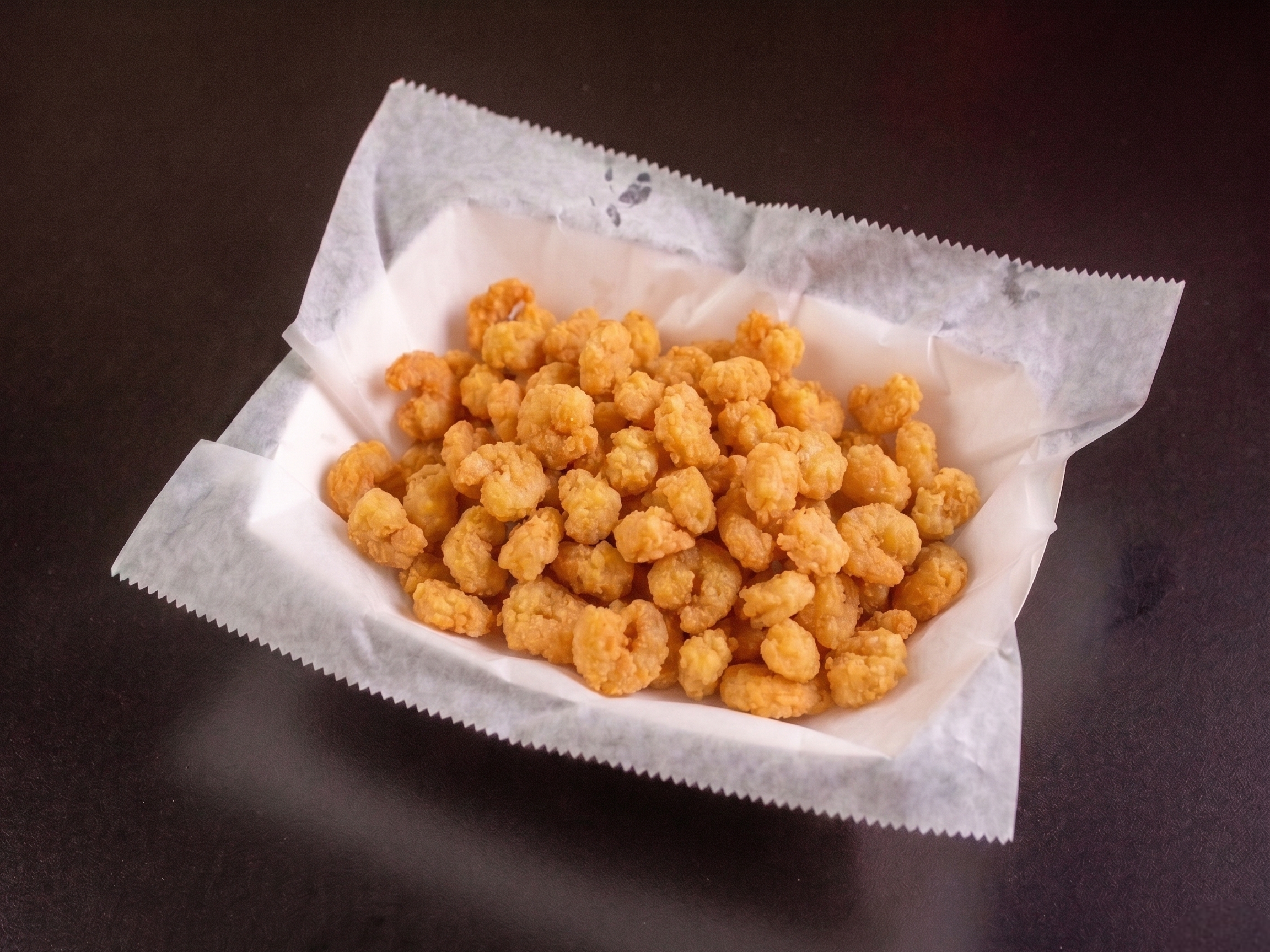 Popcorn Shrimp Half Pound.