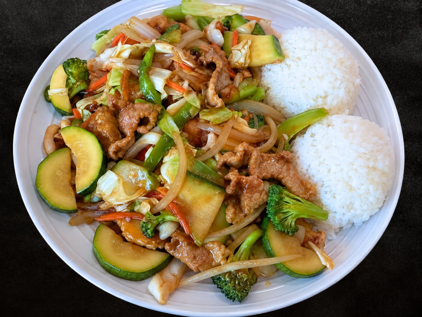 Pork Stir Fry.
