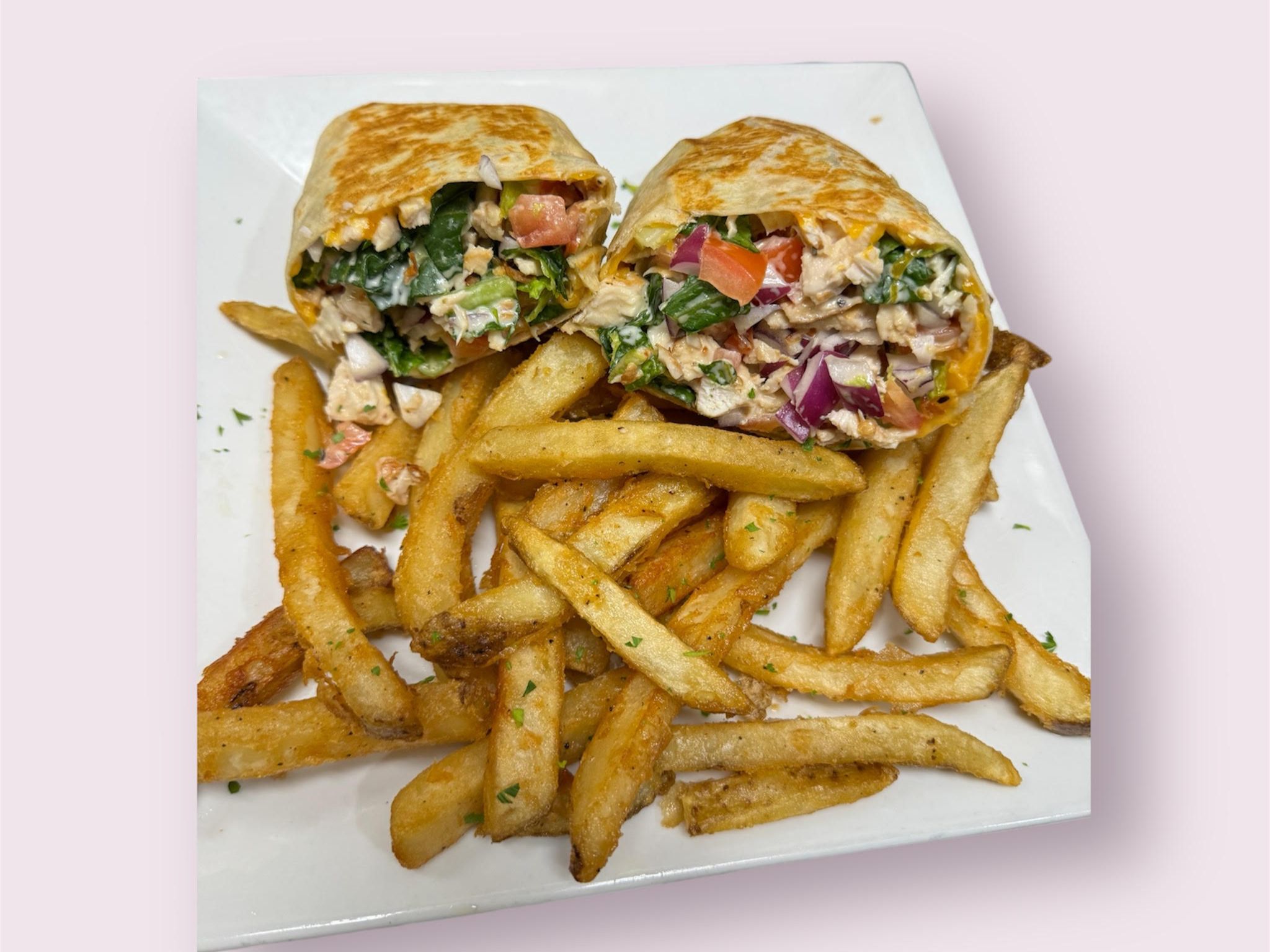 Rancho Chicken Wrap.