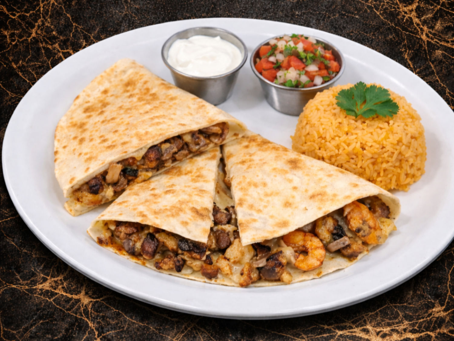 Quesadilla Trio