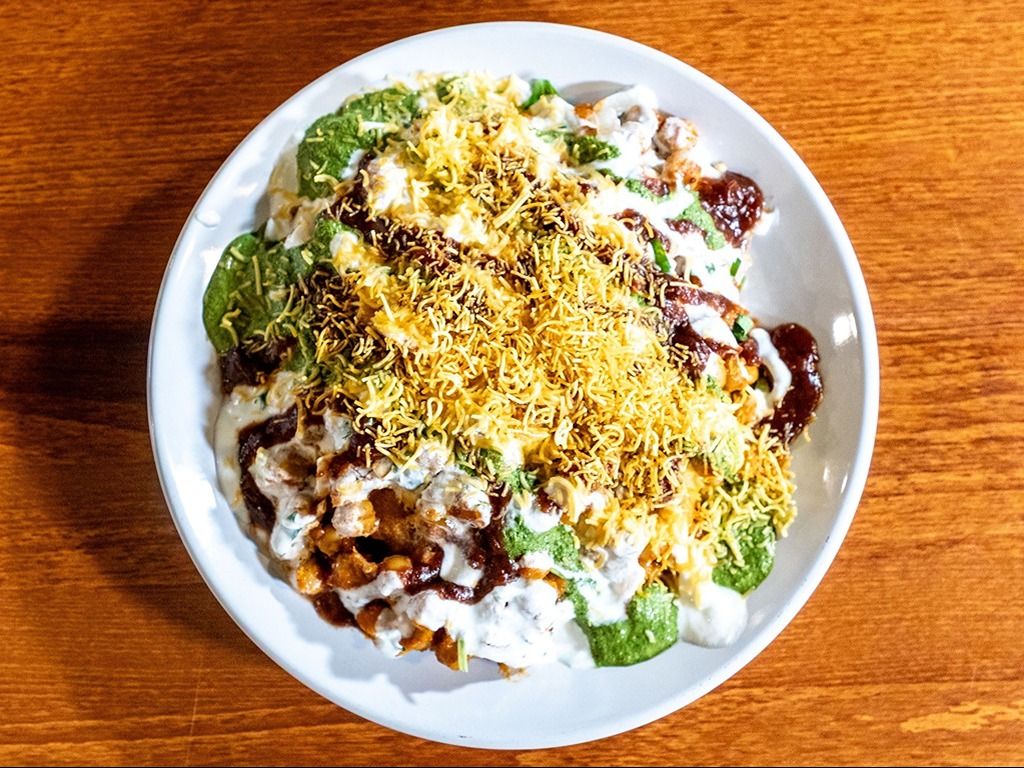 Samosa Chaat.