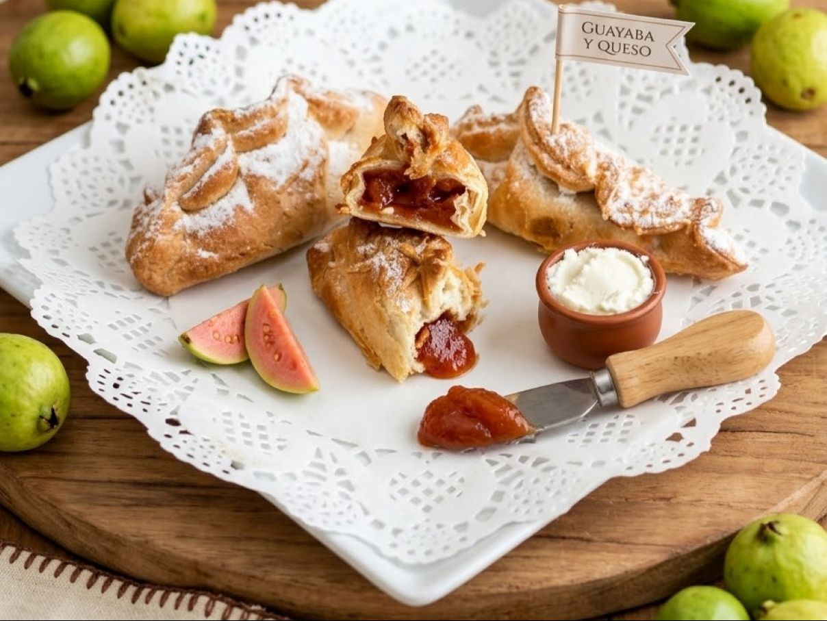 Guava & Cheese Empanadas.