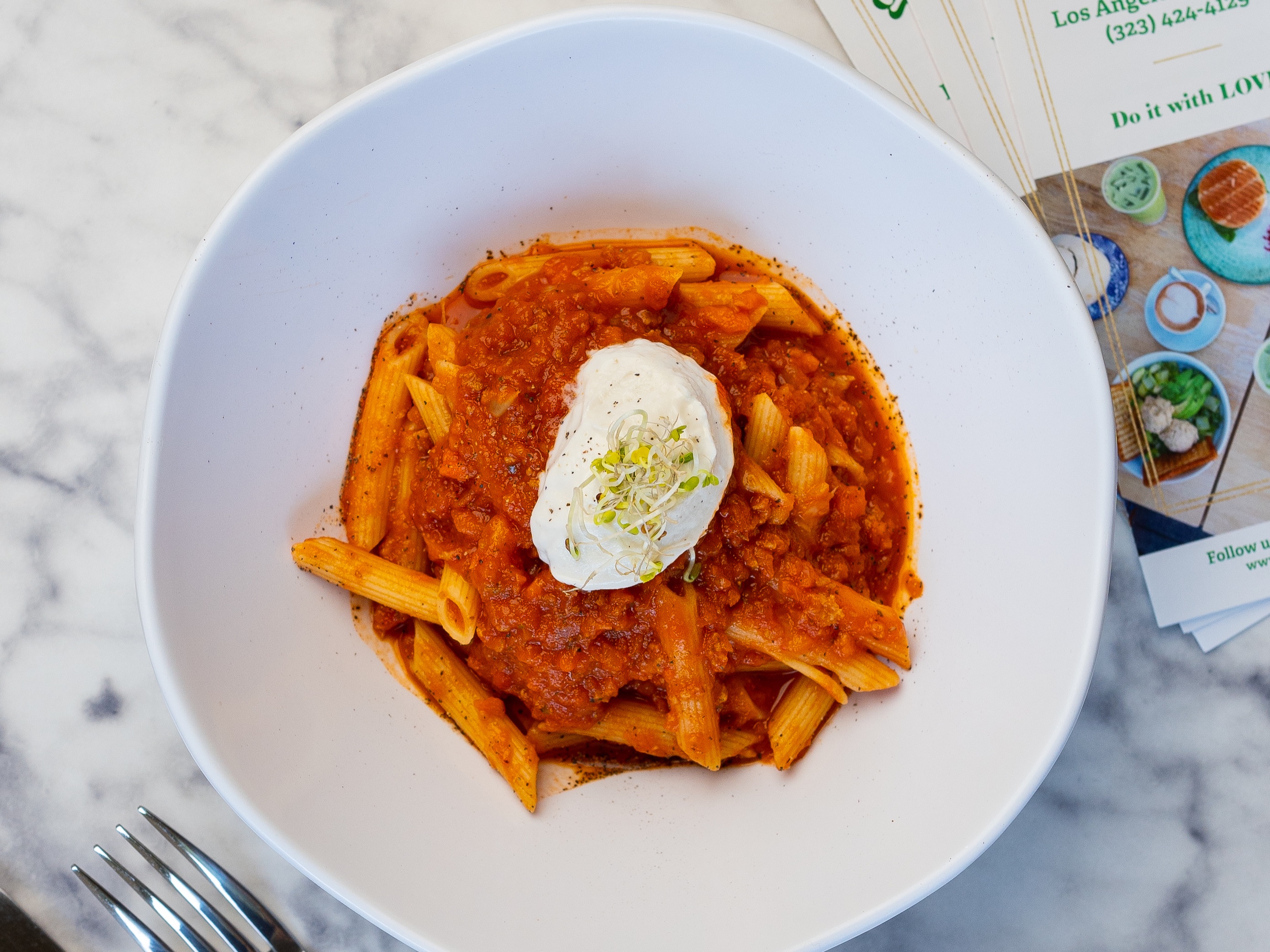 Half Pasta Of The Day.