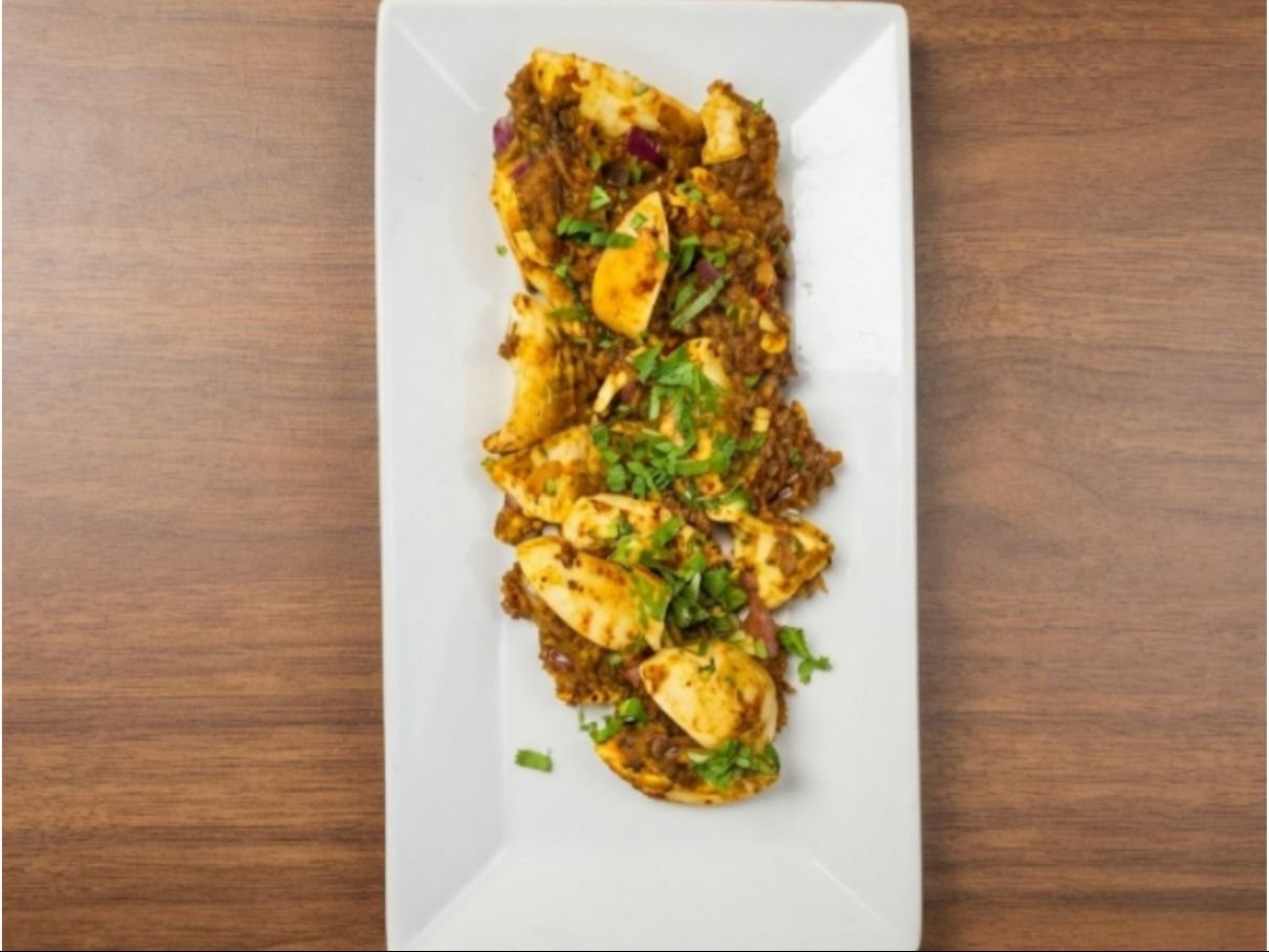 Egg Pepper Fry.