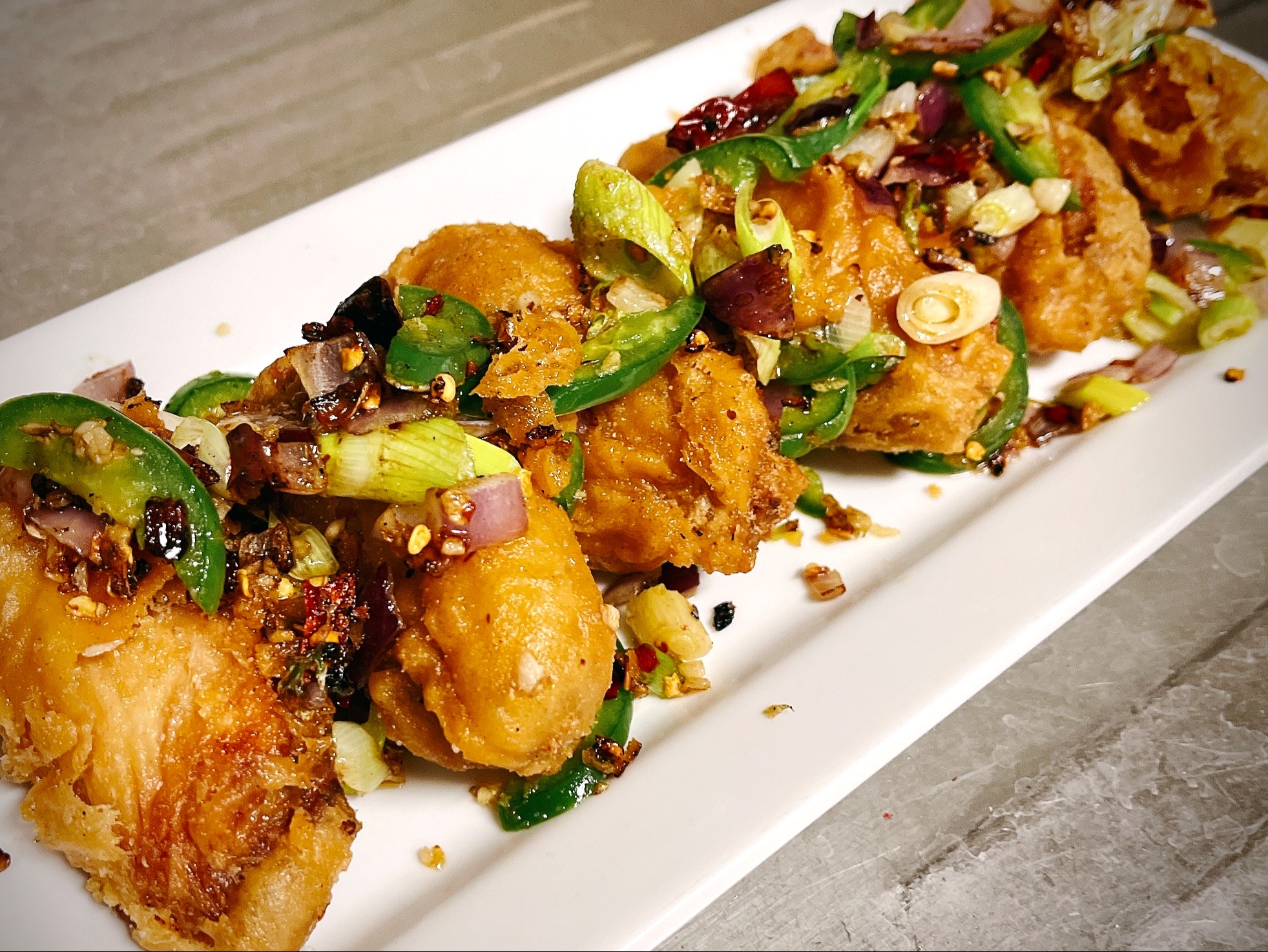 Salt & Pepper Wings.