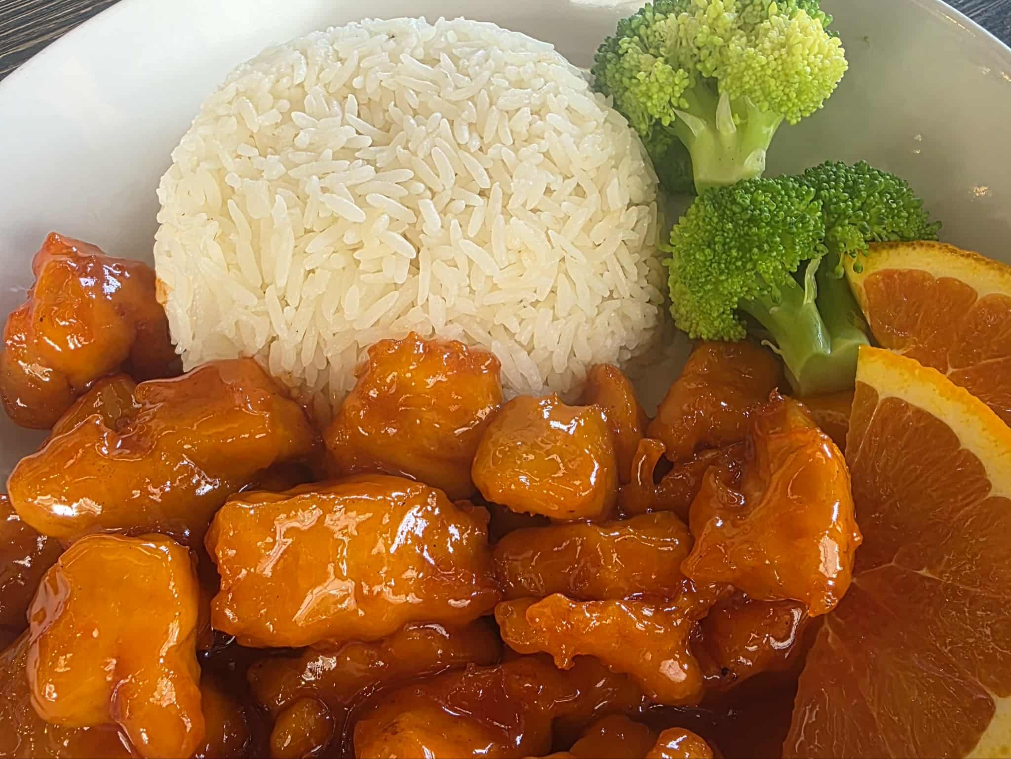 Orange Chicken.