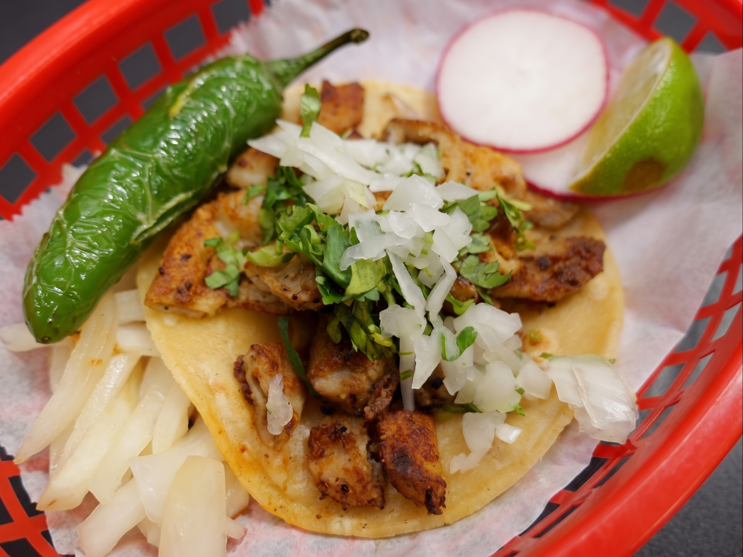 Tripe Taco.