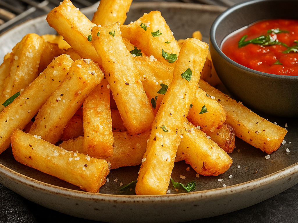 YUCA FRIES.