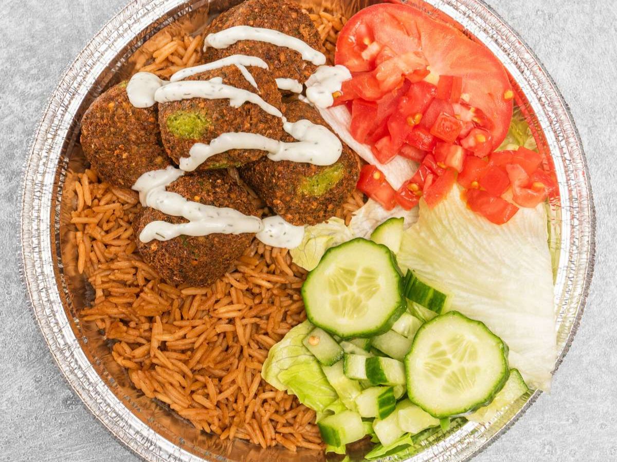 Falafel Over Rice-O